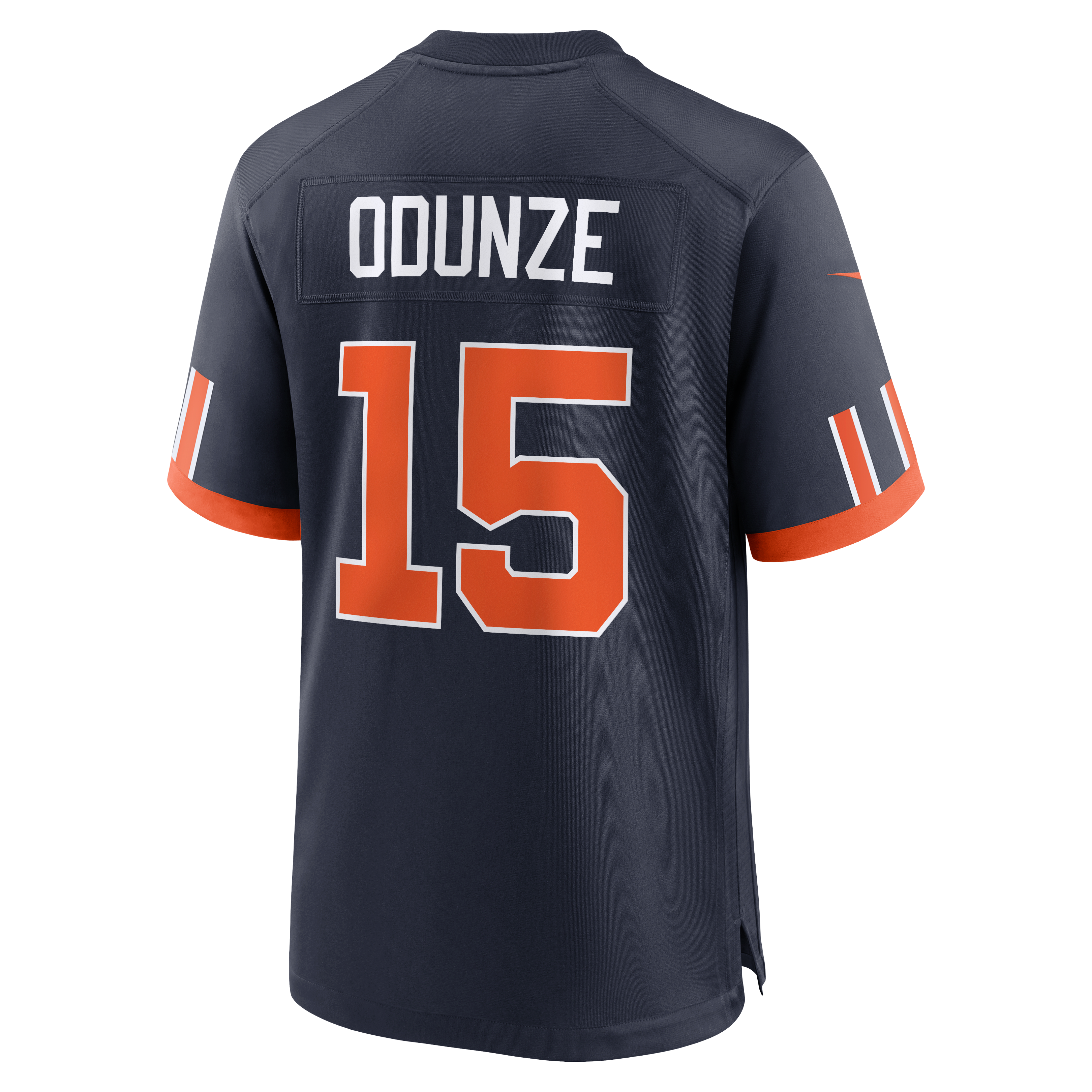 Men's Nike Rome Odunze Navy Chicago Bears 2026 Rivalries Collection Game Jersey