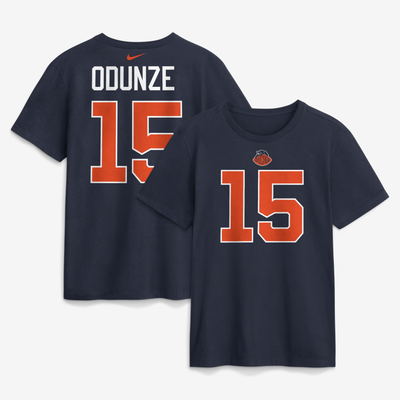 Rome Odunze Chicago Bears Nike 2026 Rivalries Collection Player Name & Number T-Shirt - Navy