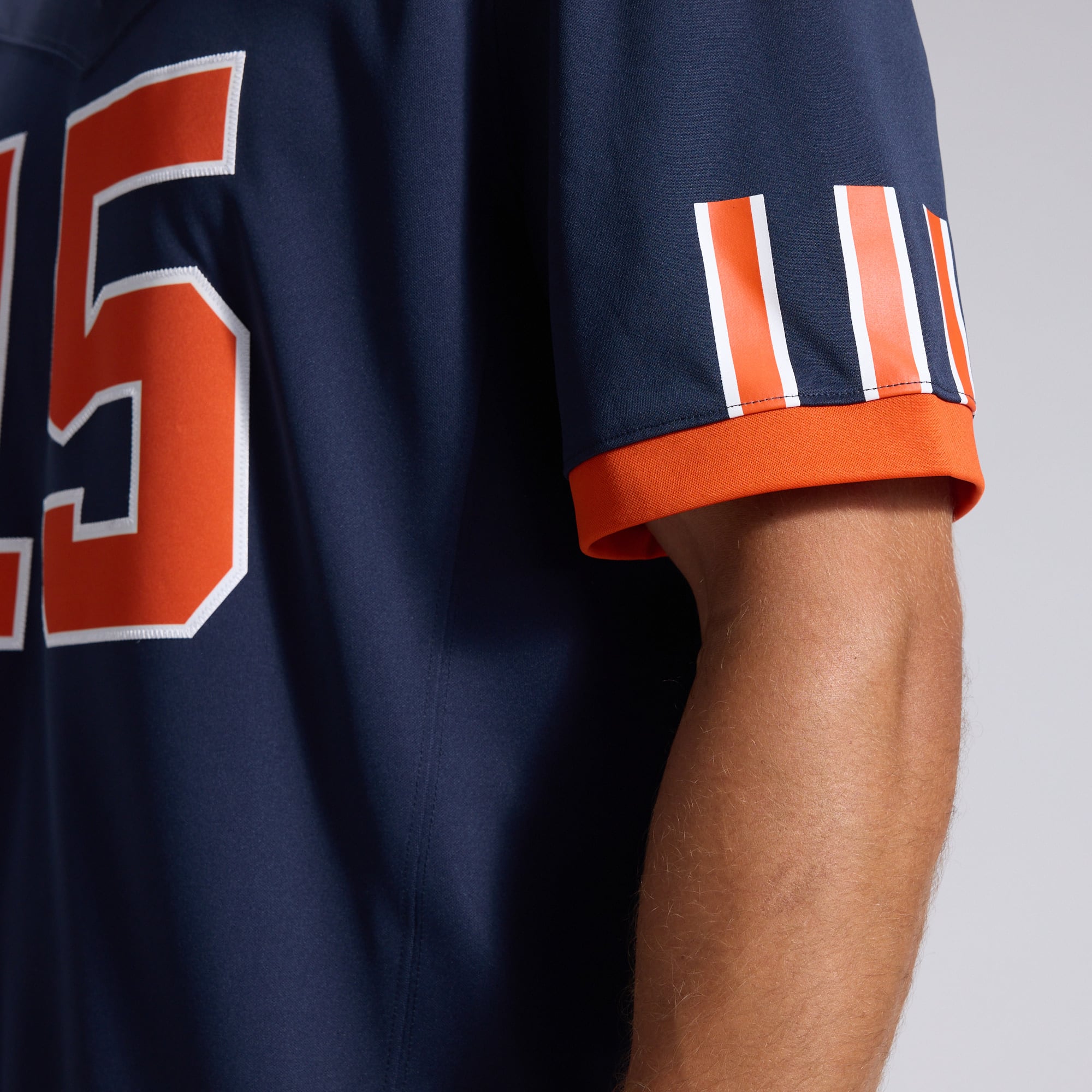 Men's Nike Rome Odunze Navy Chicago Bears 2026 Rivalries Collection Stitched Limited Jersey