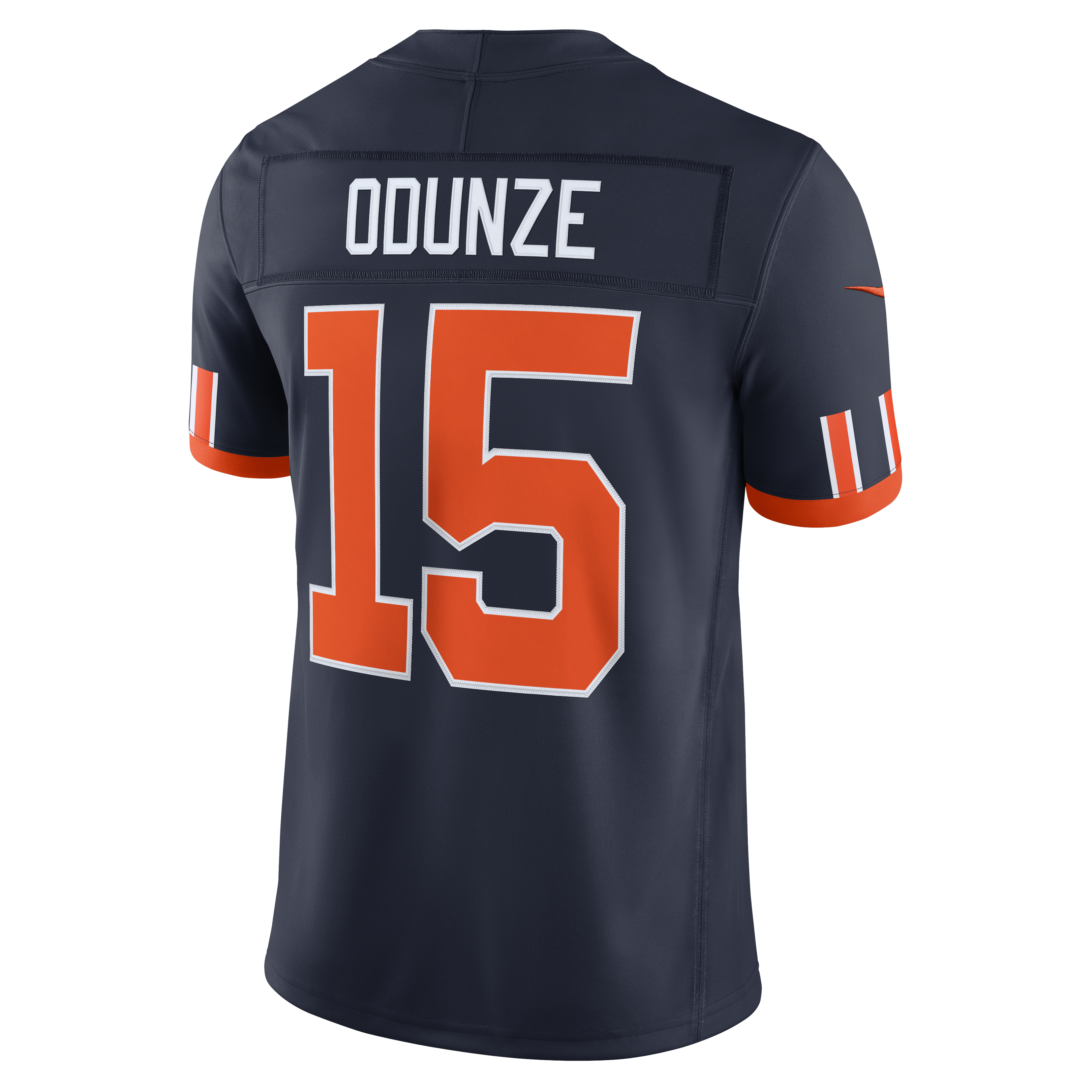 Men's Nike Rome Odunze Navy Chicago Bears 2026 Rivalries Collection Stitched Limited Jersey