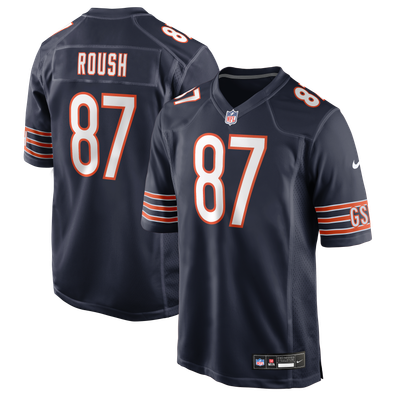 Sam Roush Chicago Bears Nike Team Game Jersey - Navy