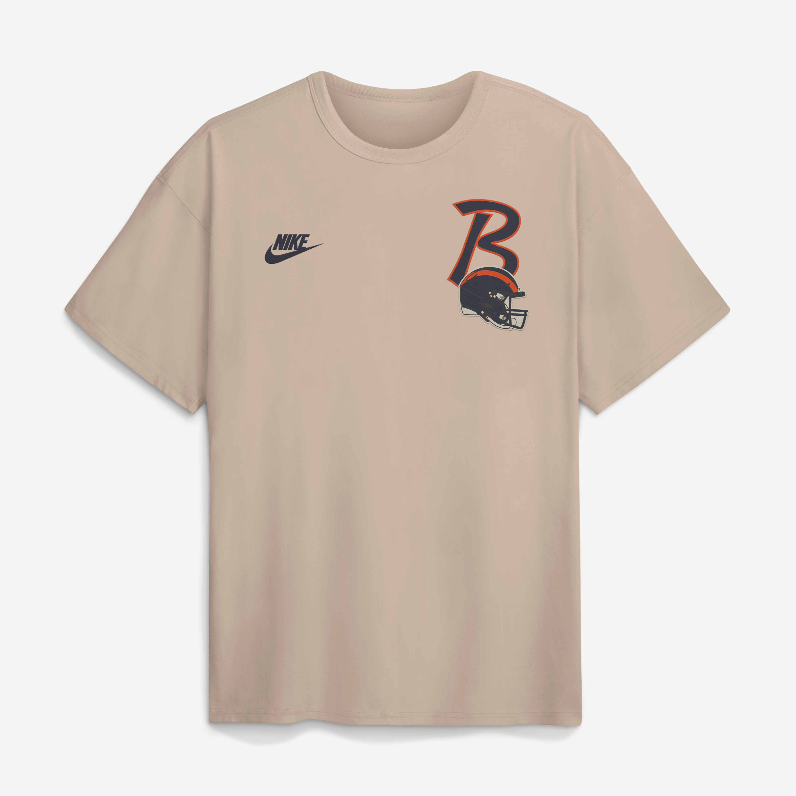 Men's Nike Sand Chicago Bears Night Primary Max90 T-Shirt
