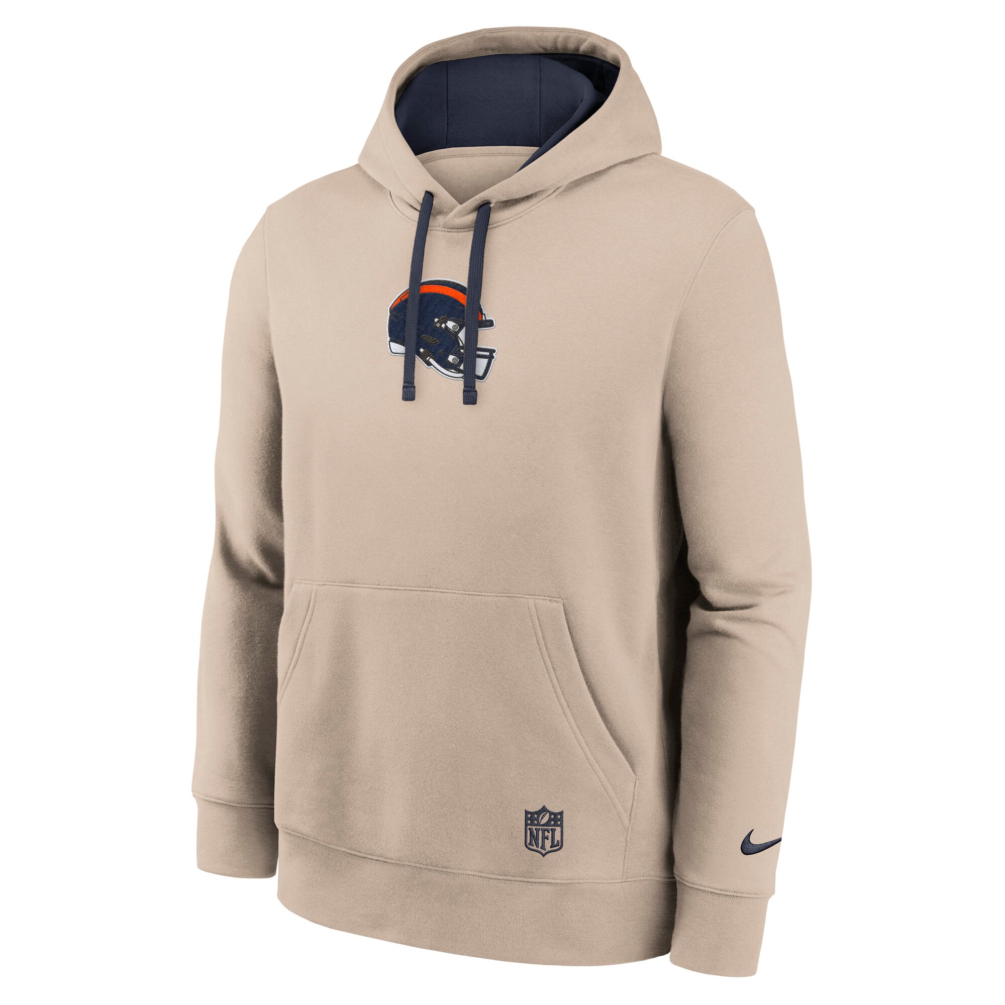 Men's Nike Sand Chicago Bears Rewind Club Hoodie