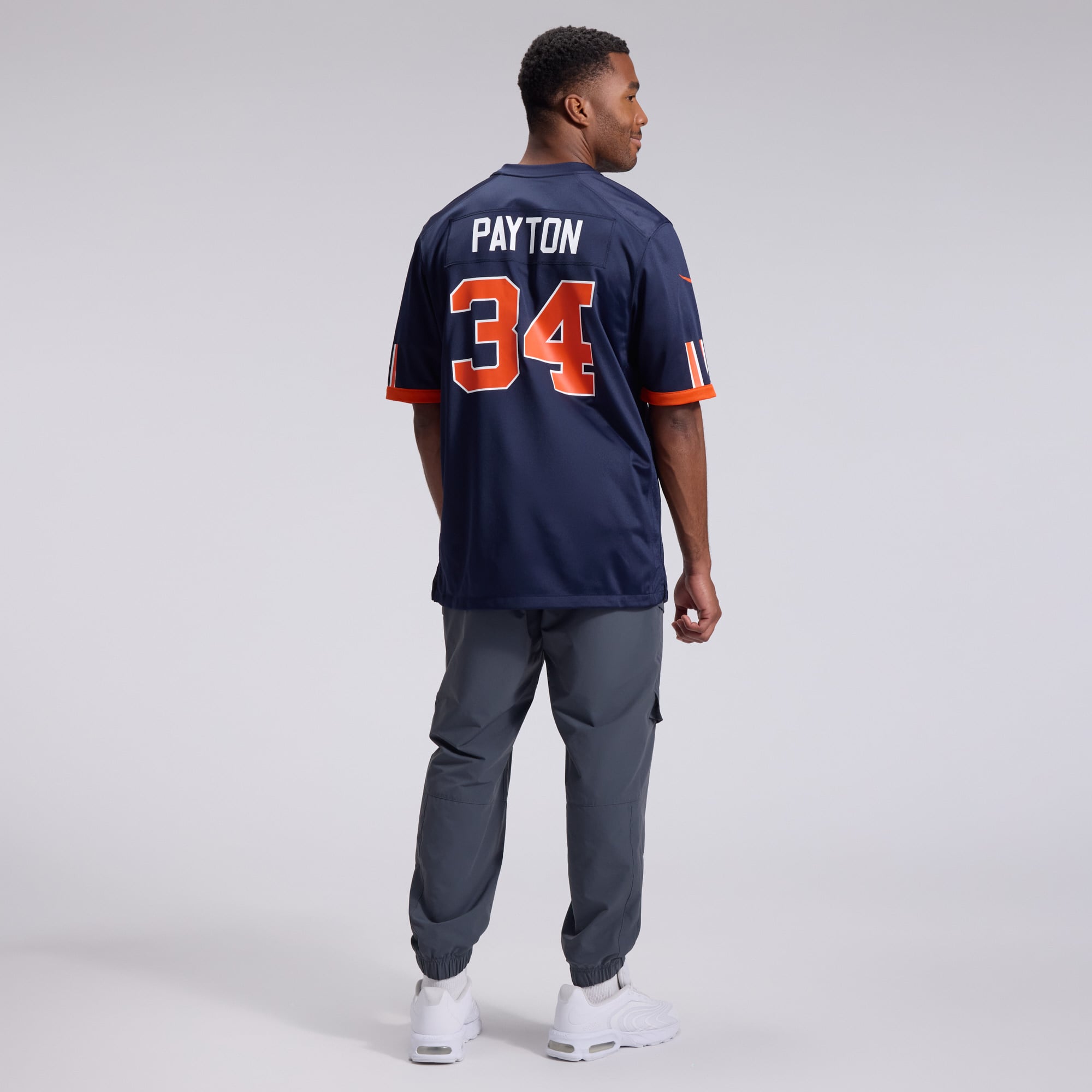 Men's Nike Walter Payton Navy Chicago Bears 2026 Rivalries Collection Game Jersey