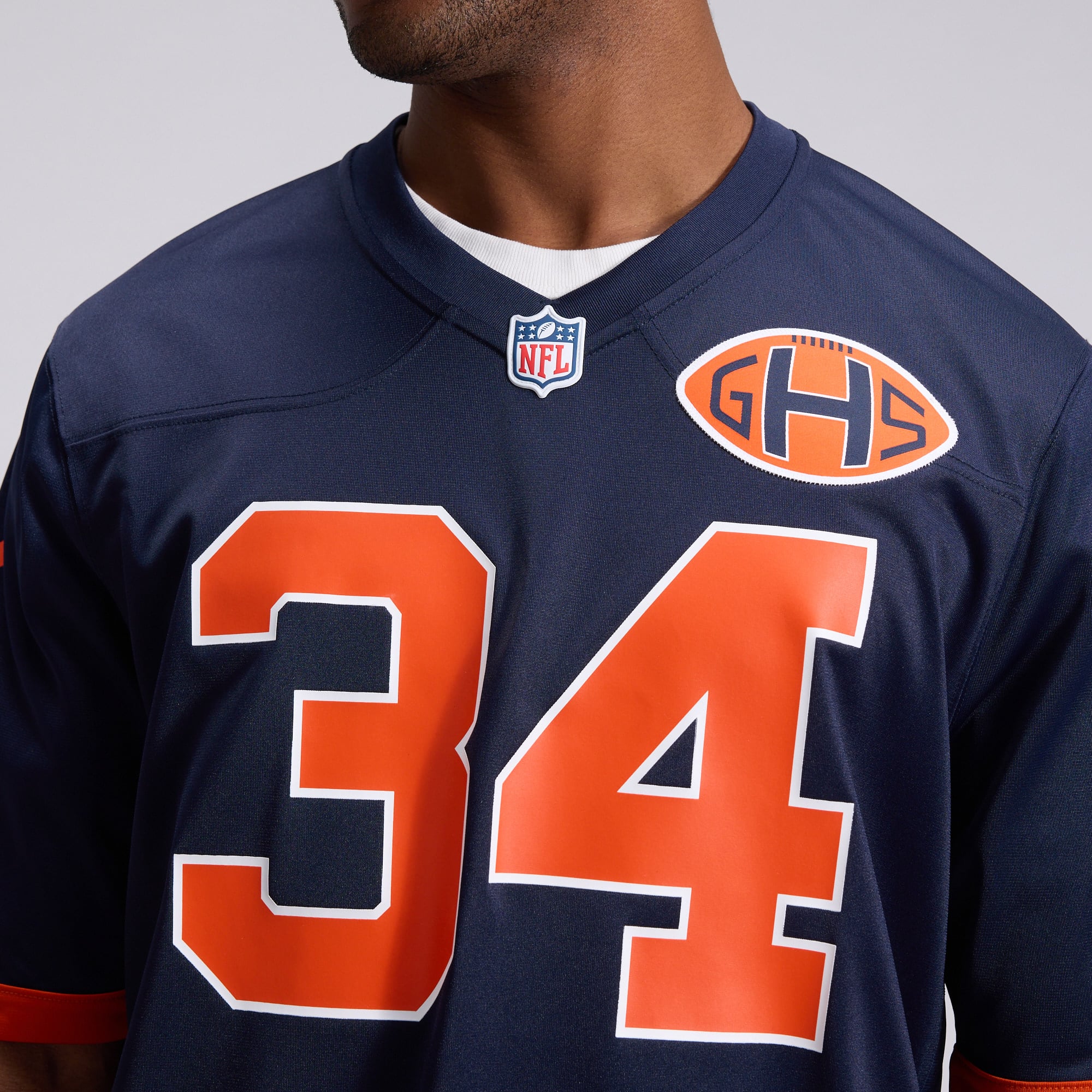 Men's Nike Walter Payton Navy Chicago Bears 2026 Rivalries Collection Game Jersey