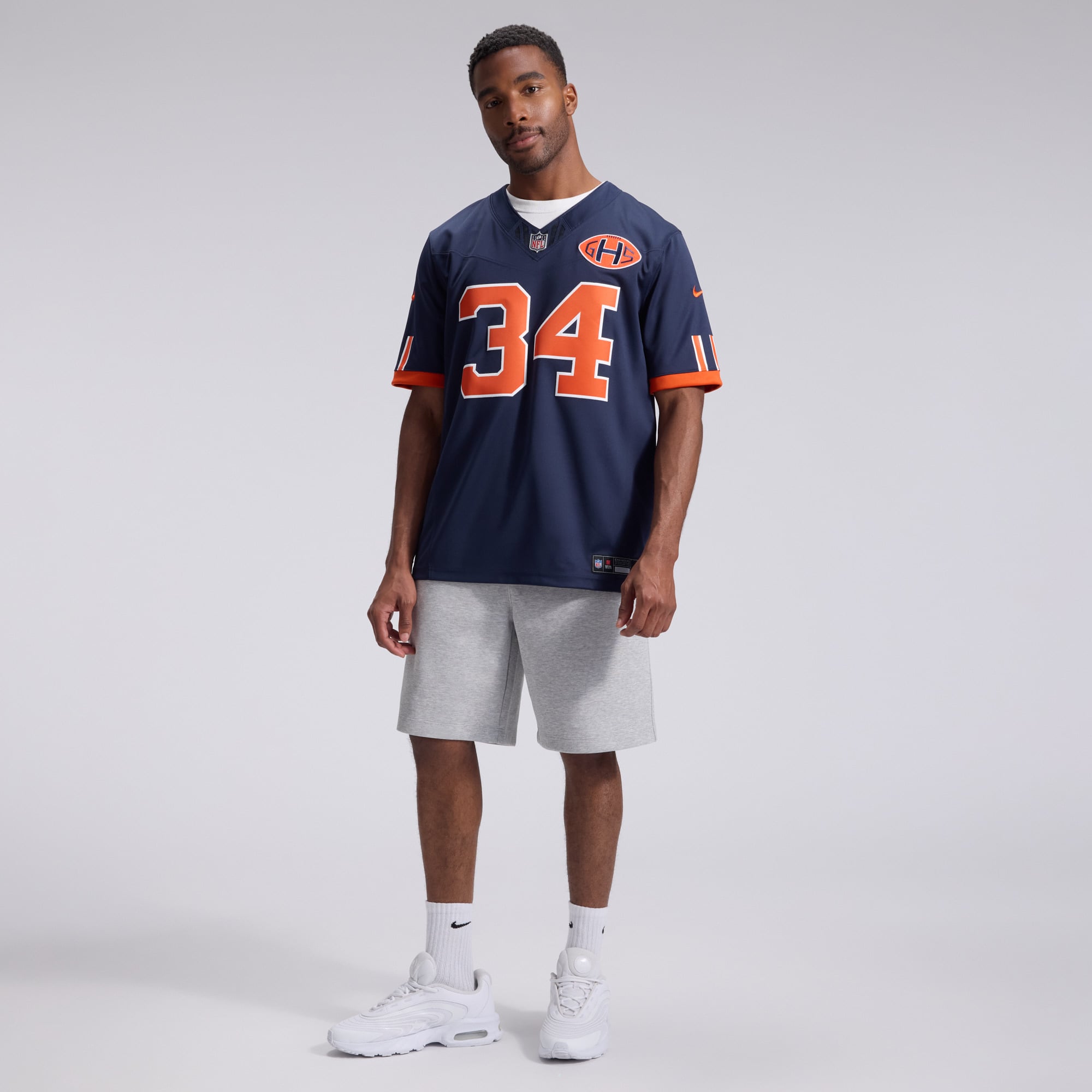 Men's Nike Walter Payton Navy Chicago Bears 2026 Rivalries Collection Stitched Limited Jersey
