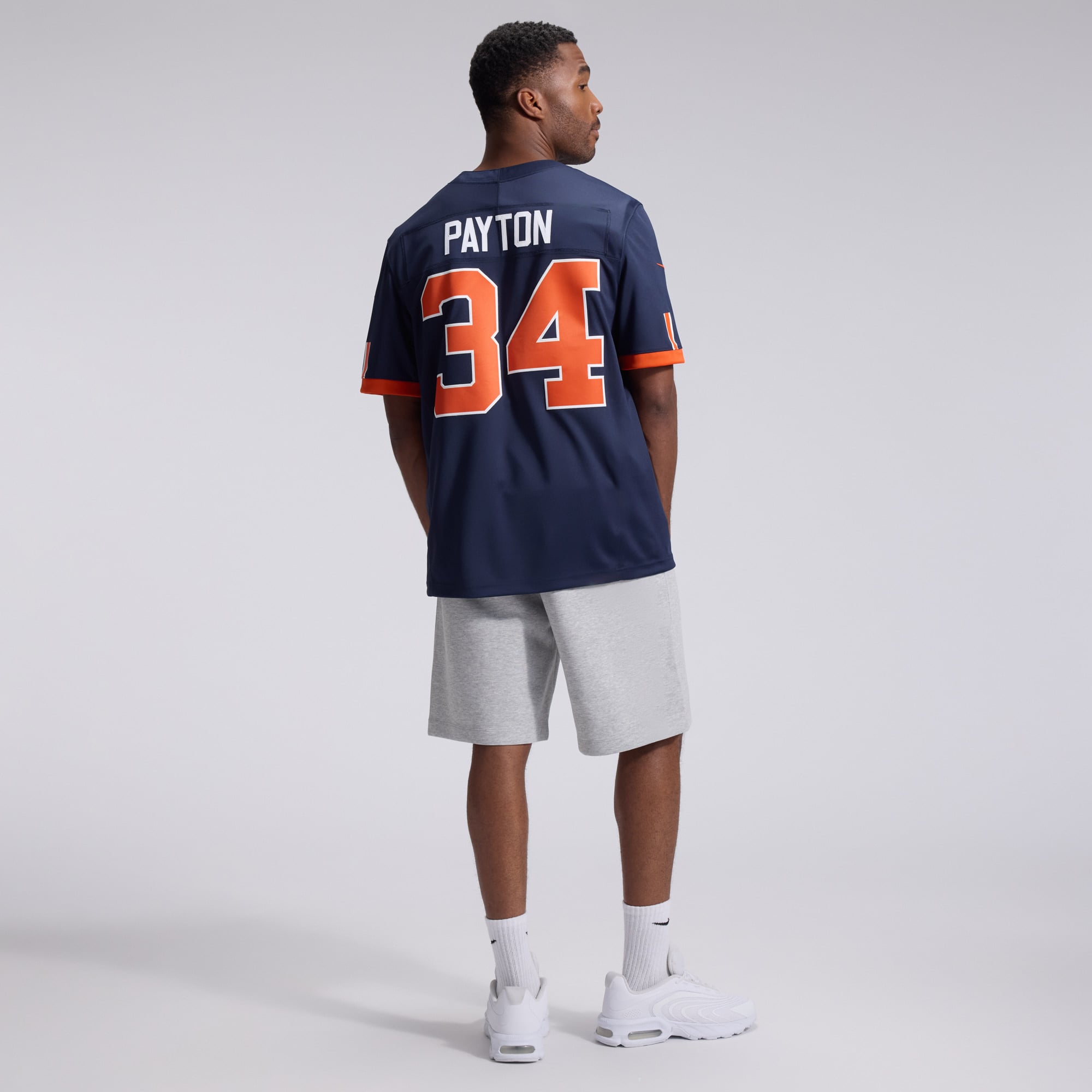 Men's Nike Walter Payton Navy Chicago Bears 2026 Rivalries Collection Stitched Limited Jersey