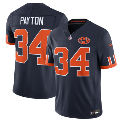 Walter Payton Chicago Bears Nike 2026 Rivalries Collection Stitched Limited Jersey - Navy