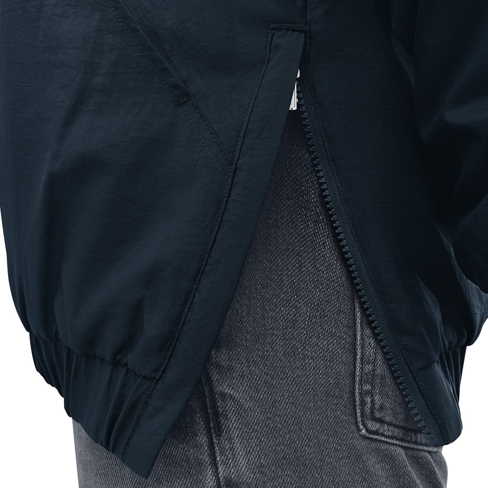 Veste à capuche demi-zip Starter bleu marine Chicago Bears pour homme