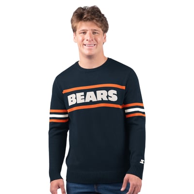 Chicago Bears Starter Player Sweater - Navy