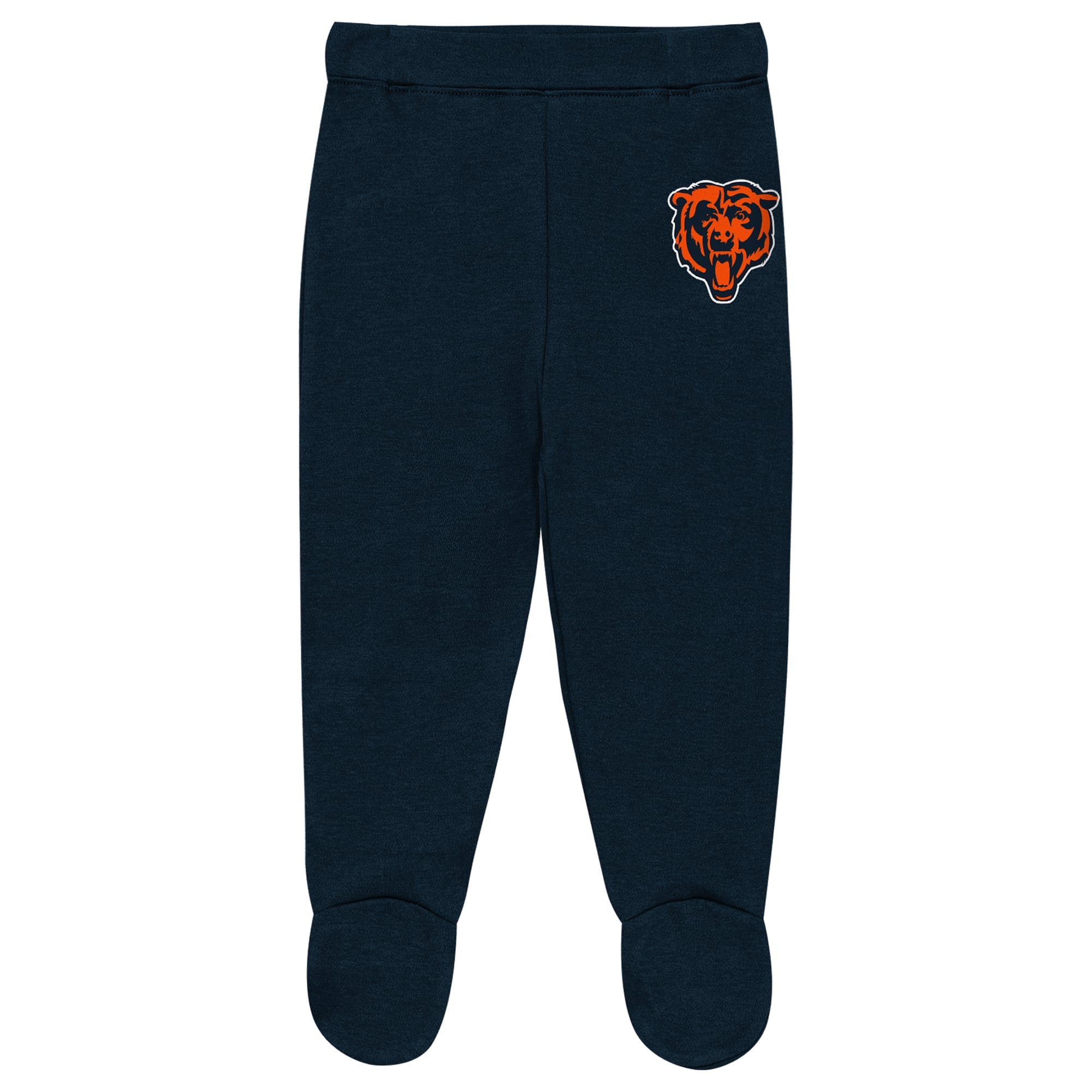 Ensemble pantalon et bonnet 3 pièces pour nouveau-né Outerstuff Heather Gray Chicago Bears Huddles & Giggles
