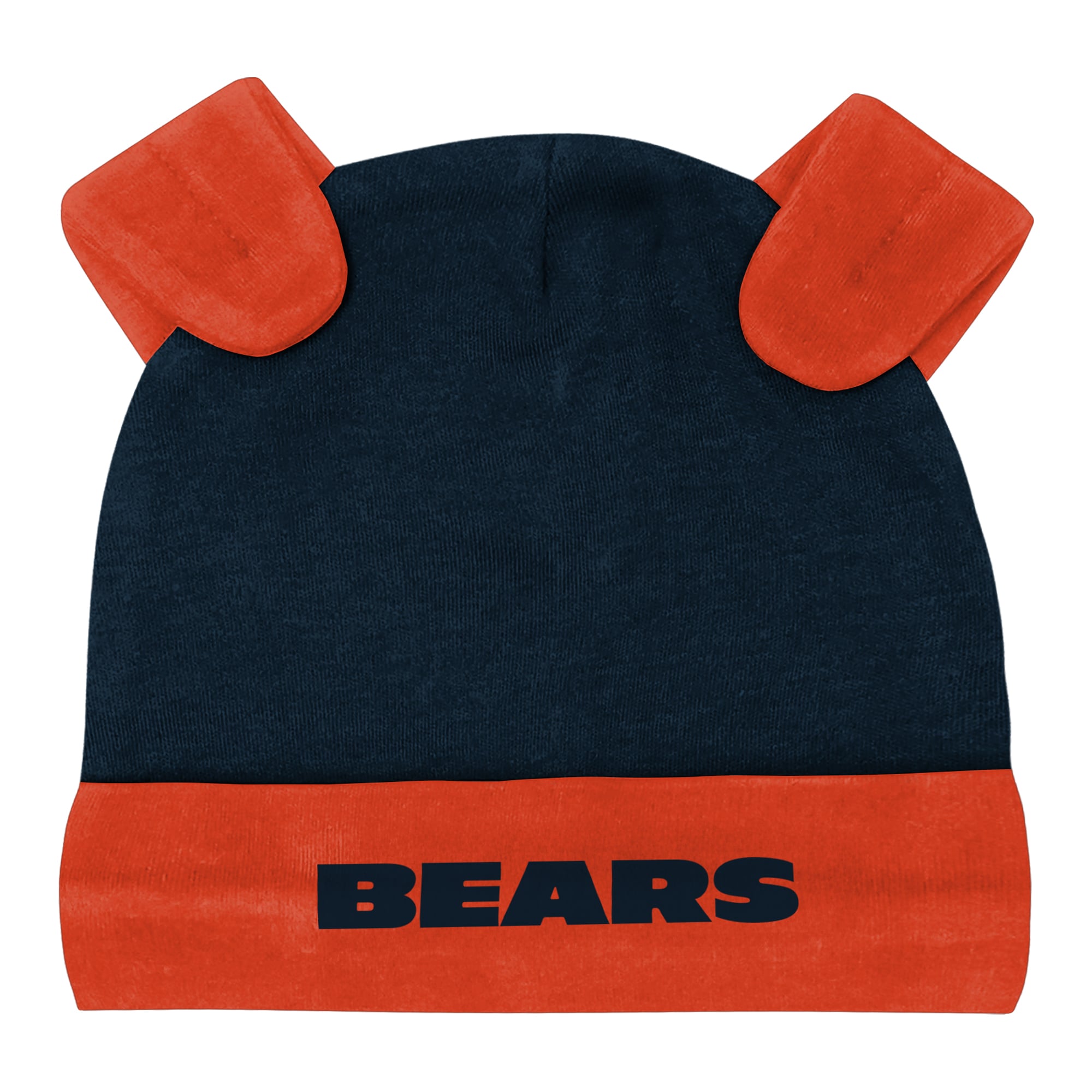 Ensemble pantalon et bonnet 3 pièces pour nouveau-né Outerstuff Heather Gray Chicago Bears Huddles & Giggles