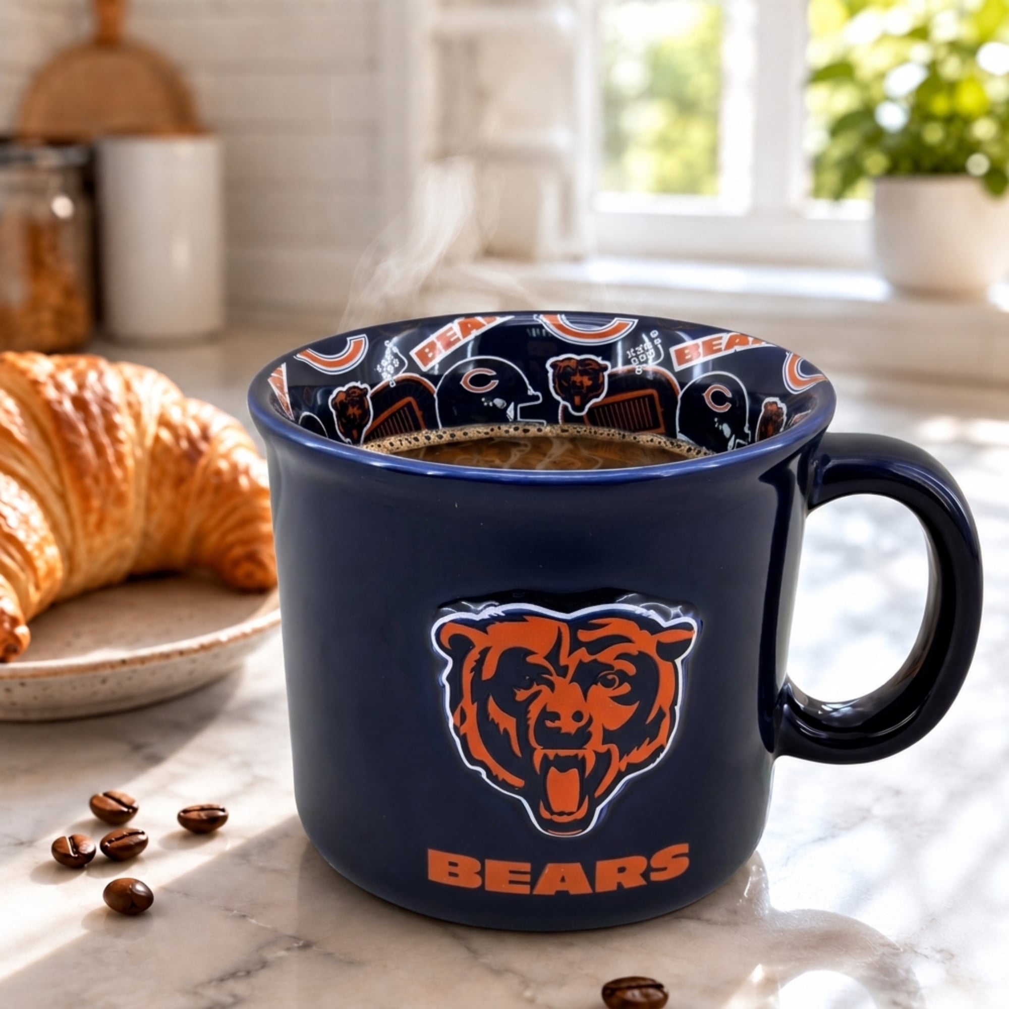 Mug Pegasus Chicago Bears 17 oz à l'envers