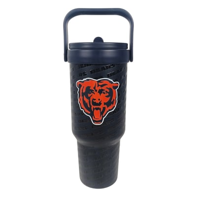 Chicago Bears Pegasus 40oz. 5-D Logo Wordmark Stainless Steel ProCarry Tumbler