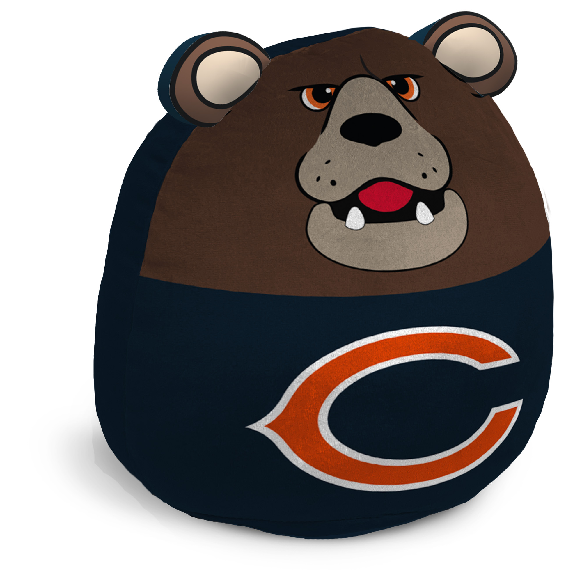 Oreiller mascotte en peluche Pegasus Chicago Bears avec caractéristiques