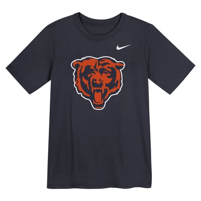  Chicago Bears Nike Preschool Logo T-Shirt - Navy