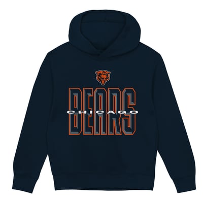Chicago Bears Outerstuff Preschool Field General Fleece Hoodie - Navy