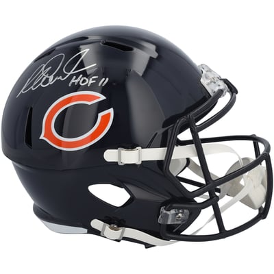 Richard Dent Chicago Bears Autographed Fanatics Authentic Riddell Speed Replica Helmet with "HOF 11" Inscription