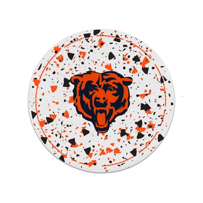 Chicago Bears The Memory Company Circle Ceramic Coaster Set