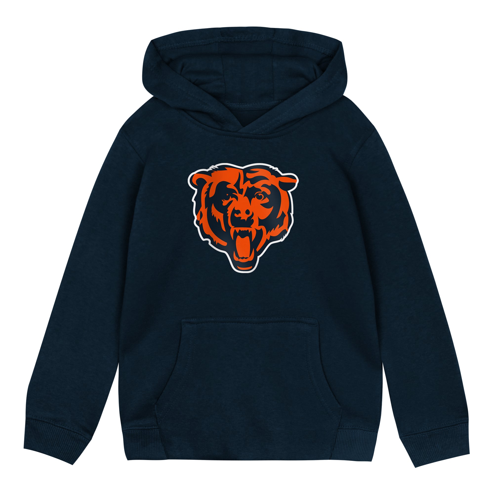 Toddler Outerstuff Navy Chicago Bears Primary Logo Fleece Hoodie