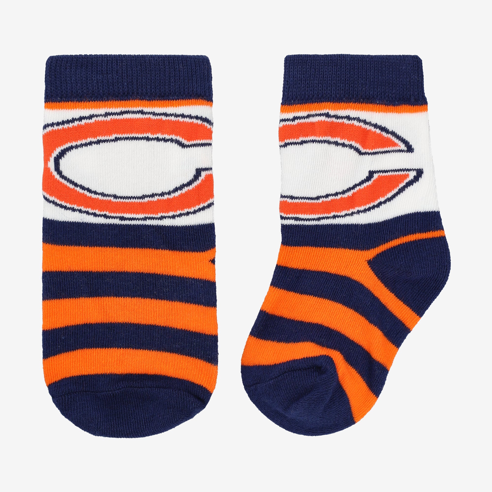 Chaussettes de rugby Chicago Bears bleu marine pour tout-petits