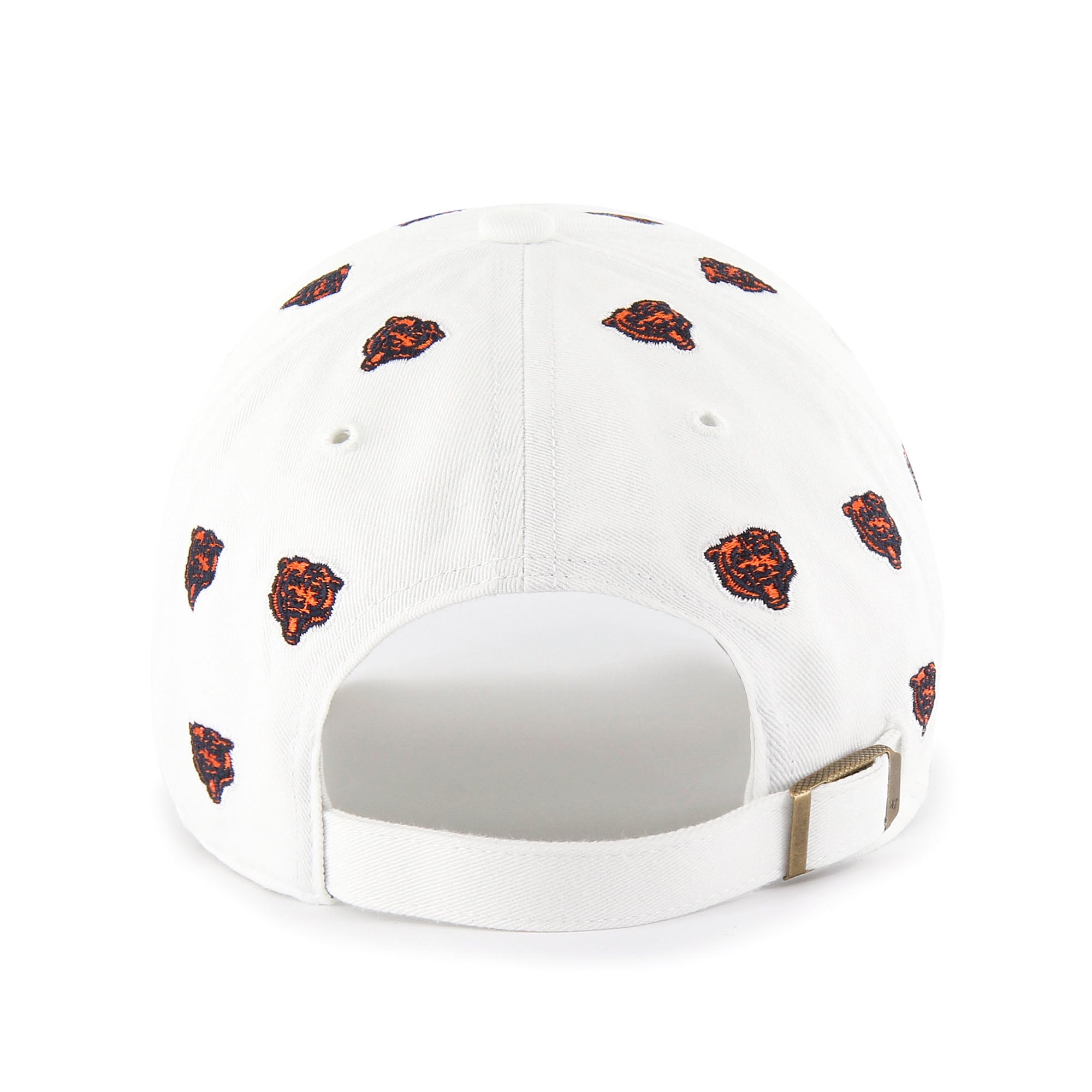 Unisex '47 White Chicago Bears Confetti Clean Up Adjustable Hat