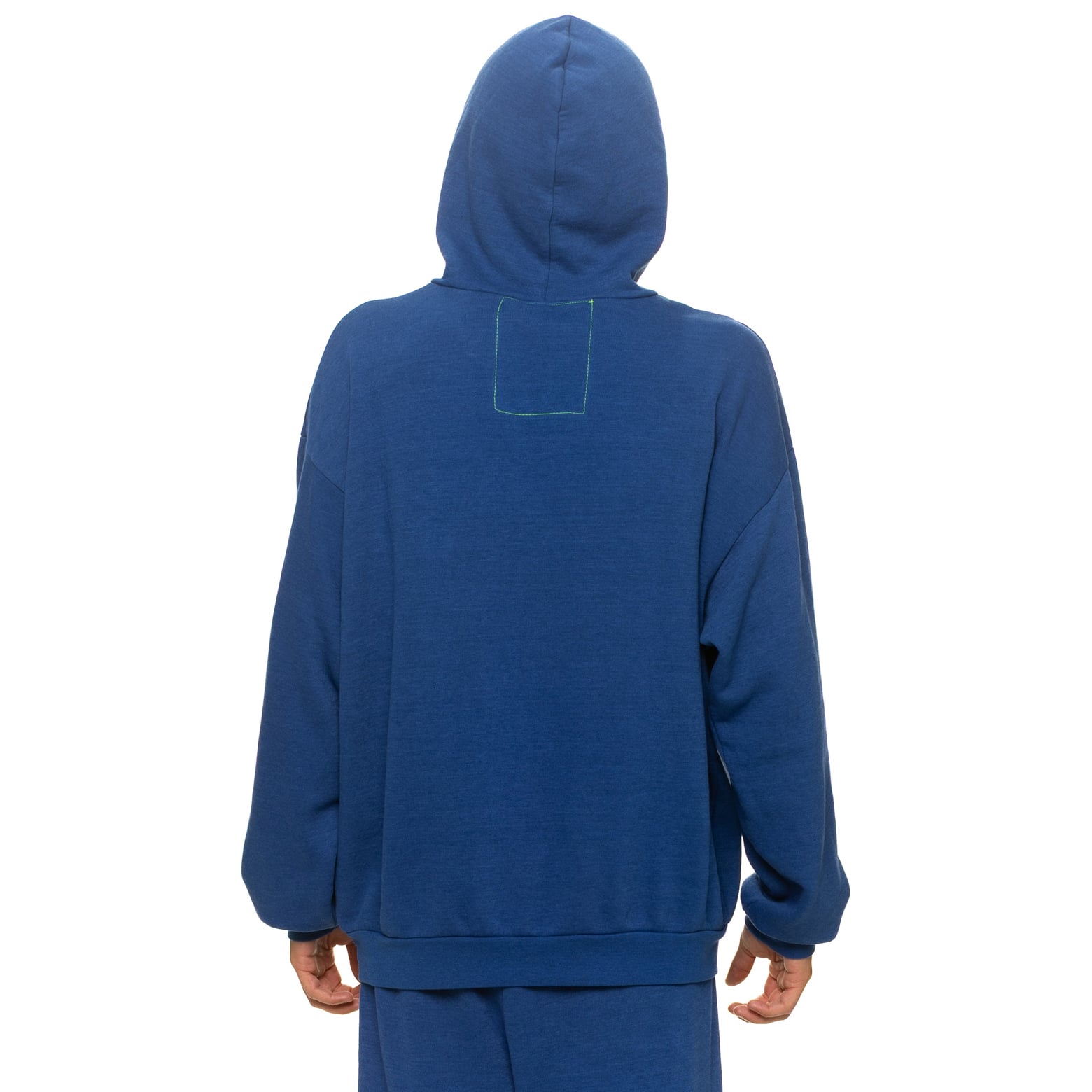 Sweat à capuche unisexe Aviator Nation bleu marine Chicago Bears, coupe décontractée, en mélange de trois matières.
