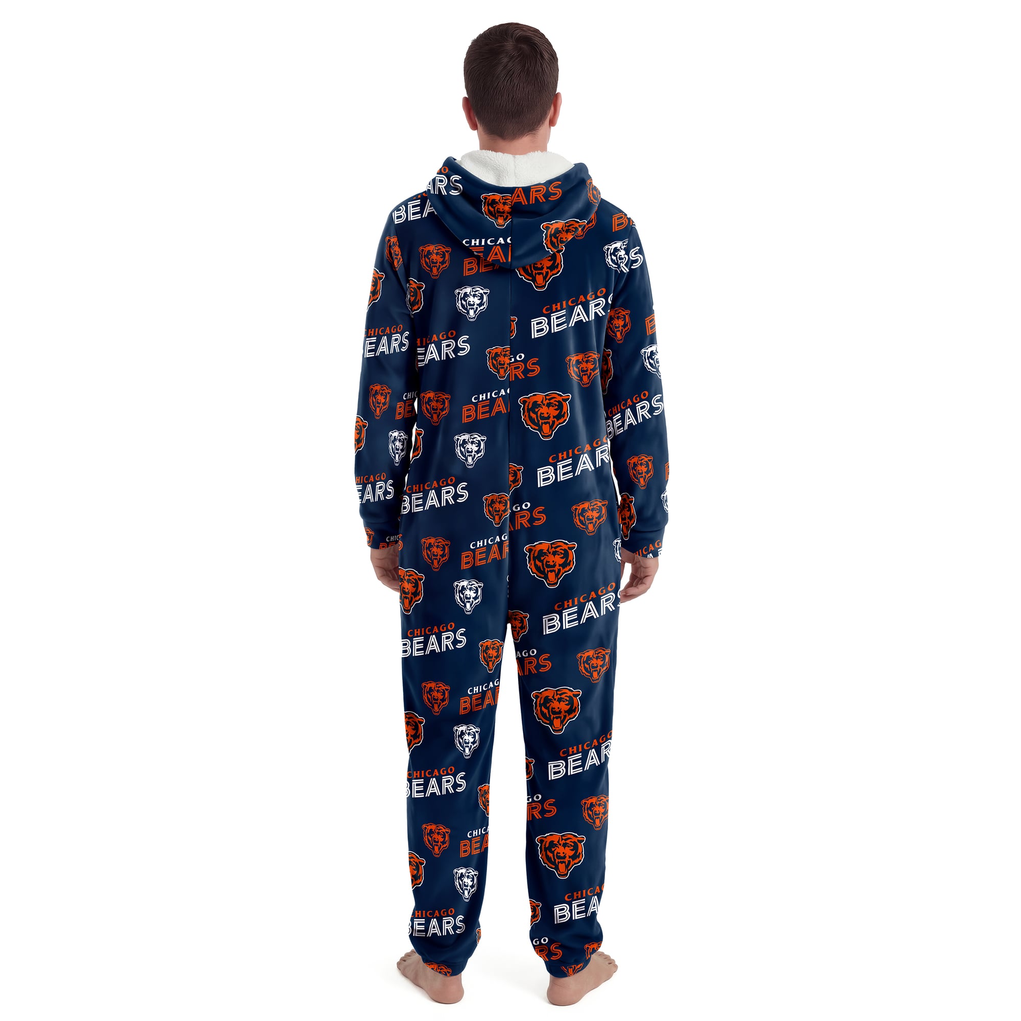 Unisex Concepts Sport Navy Chicago Bears Sidekick Union Suit