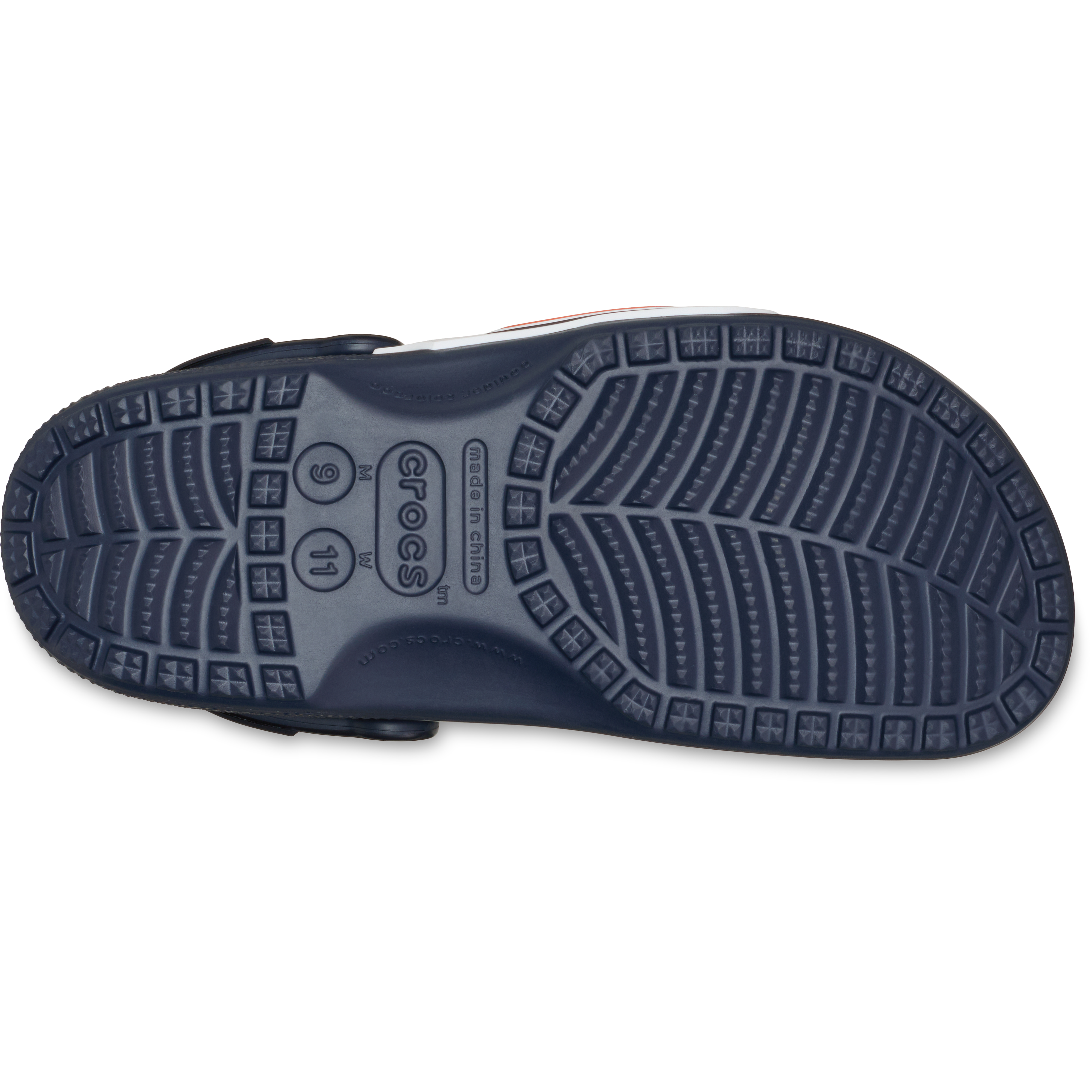 Unisex Crocs Navy Chicago Bears Classic Clog