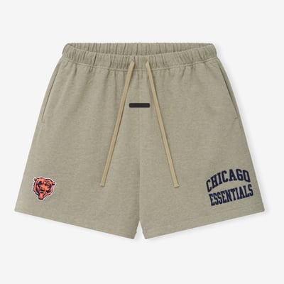 Chicago Bears Fear of God x NFL Unisex Classic Shorts - Heather Gray