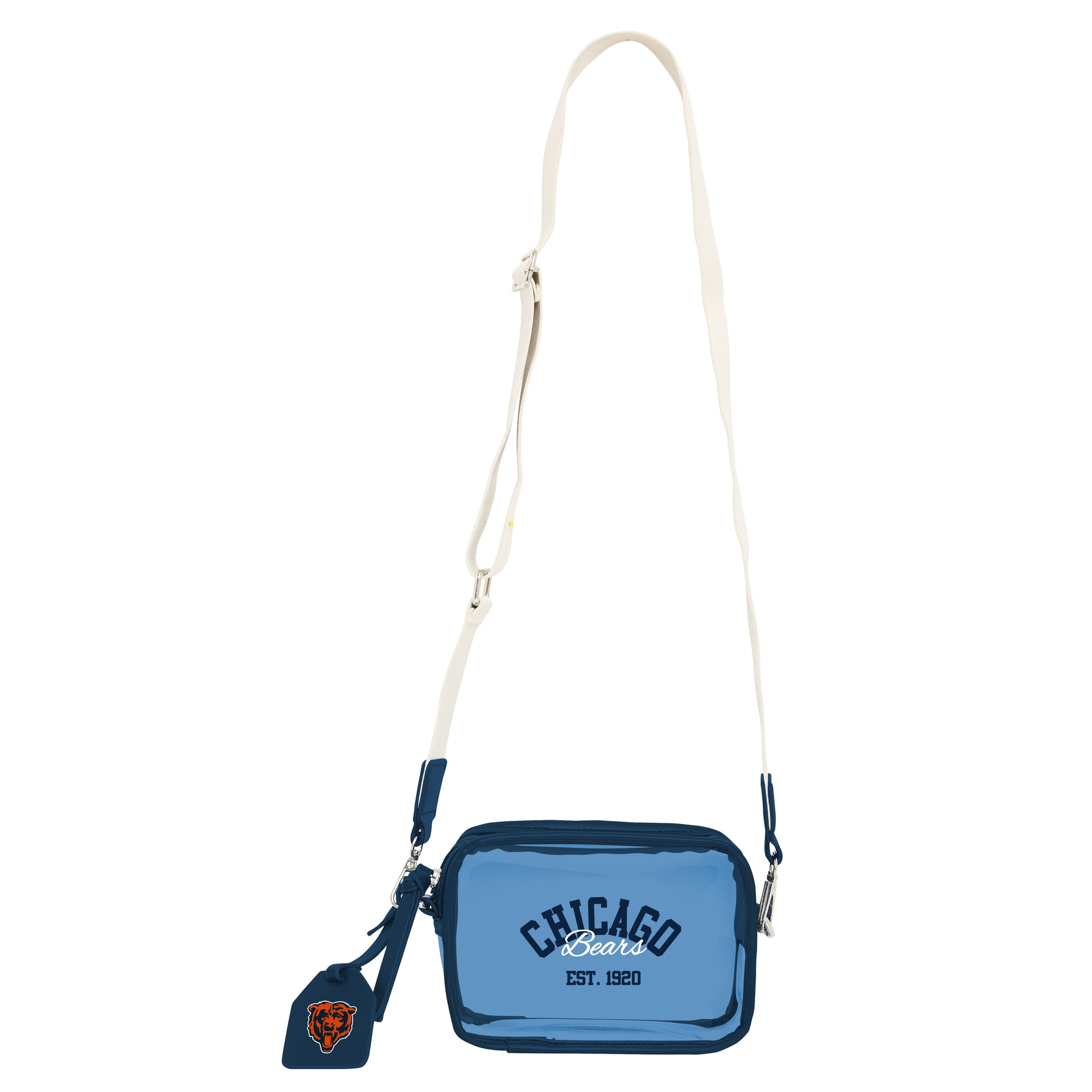 Sac bandoulière transparent WEAR by Erin Andrews Chicago Bears