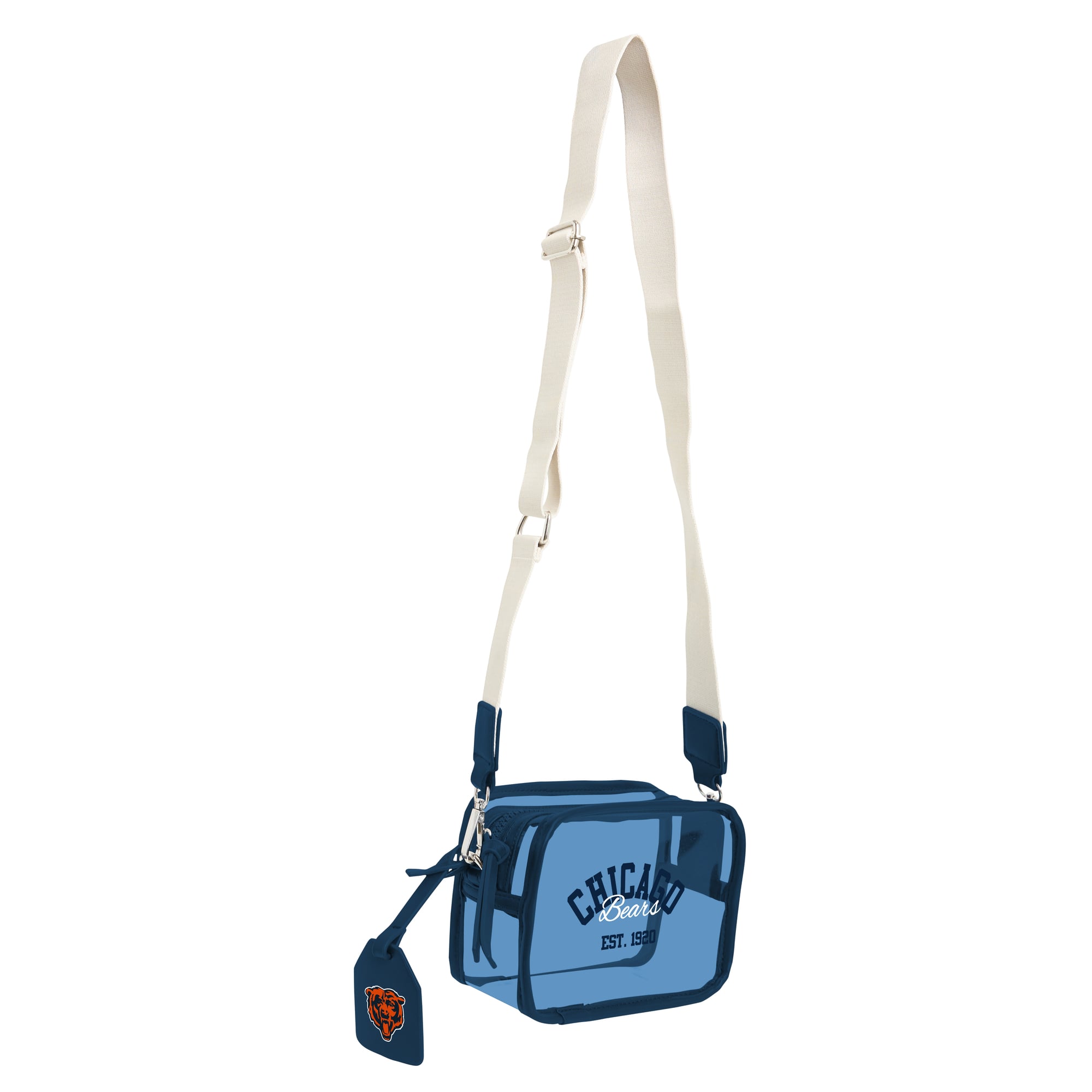 Sac bandoulière transparent WEAR by Erin Andrews Chicago Bears