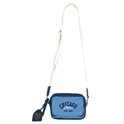 WEAR by Erin Andrews Chicago Bears Sheer Color Crossbody Bag
