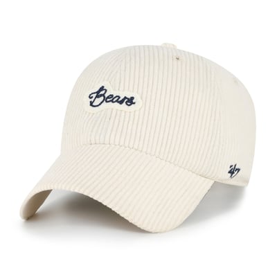 Chicago Bears '47 Women's Rope Script Clean Up Adjustable Hat - Natural
