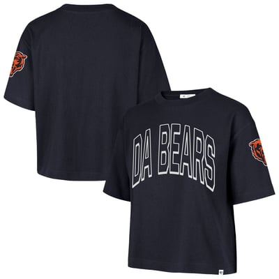 Chicago Bears '47 Women's Call Out Reed City T-Shirt - Navy
