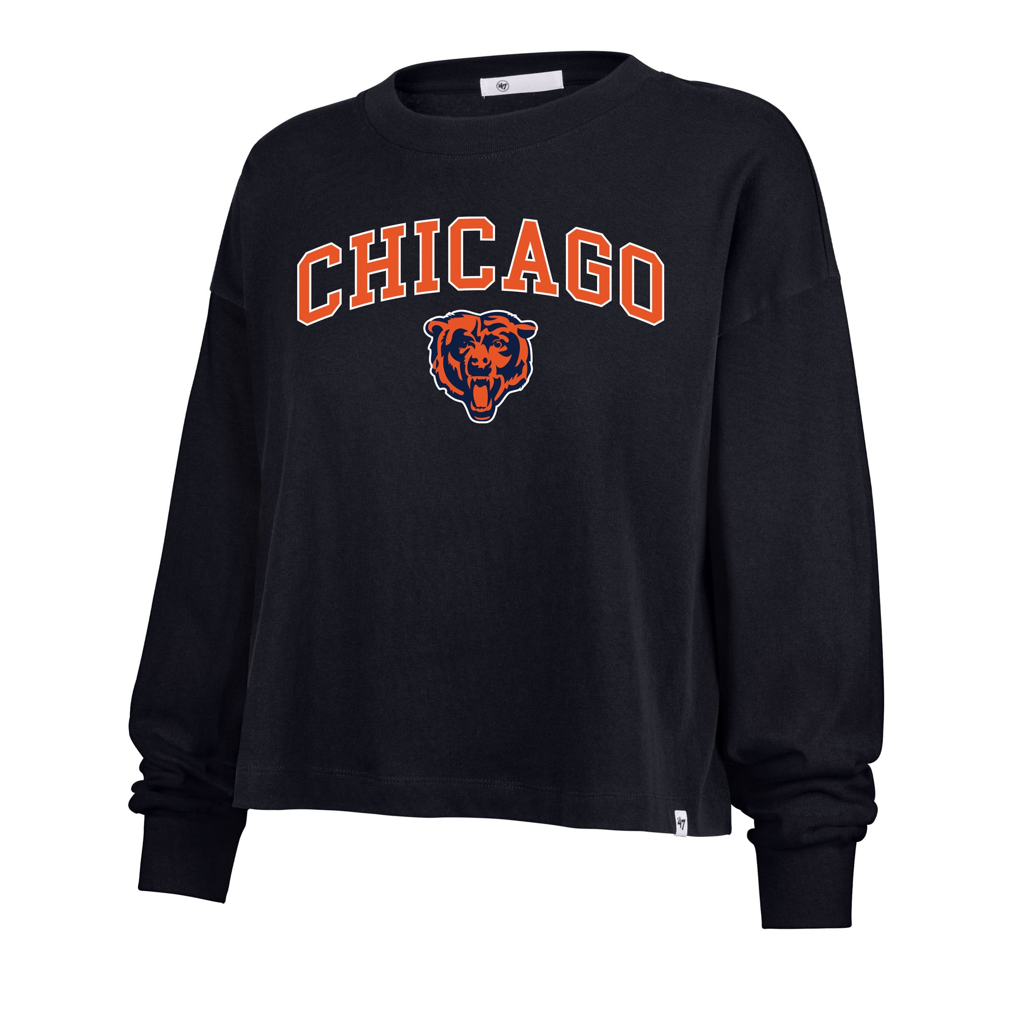 T-shirt de match Sydney Arch pour femme, bleu marine, Chicago Bears, grande taille, modèle 47