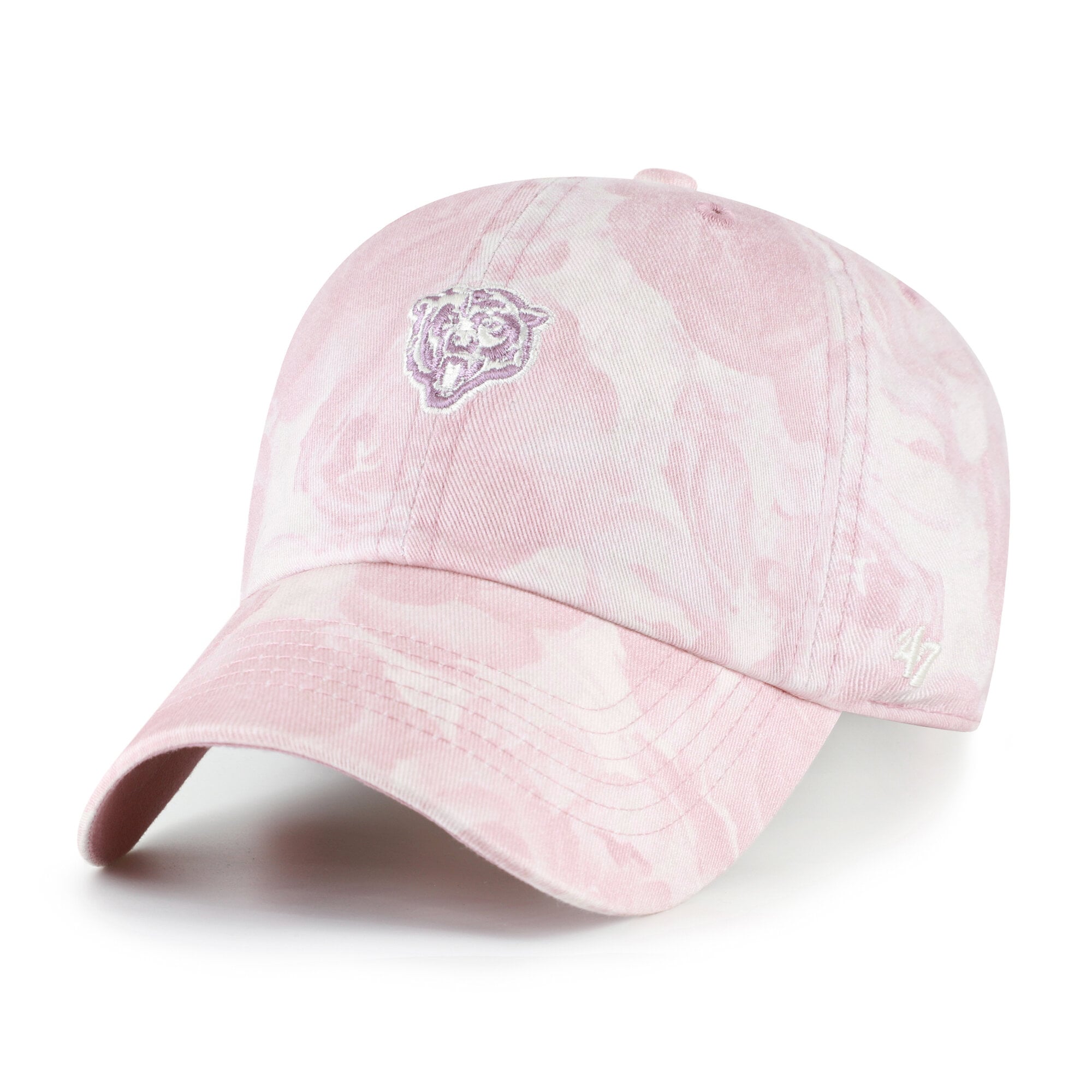 Casquette ajustable rose '47 Chicago Bears Gardenia Clean Up pour femmes