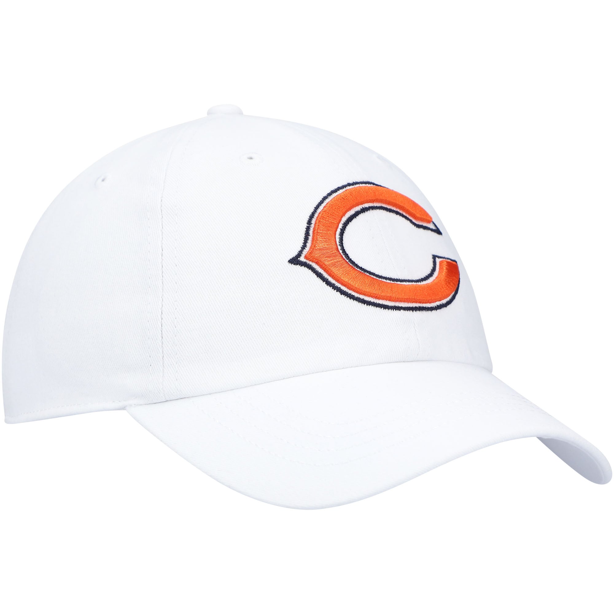 Women's '47 White Chicago Bears Miata Clean Up Logo Adjustable Hat