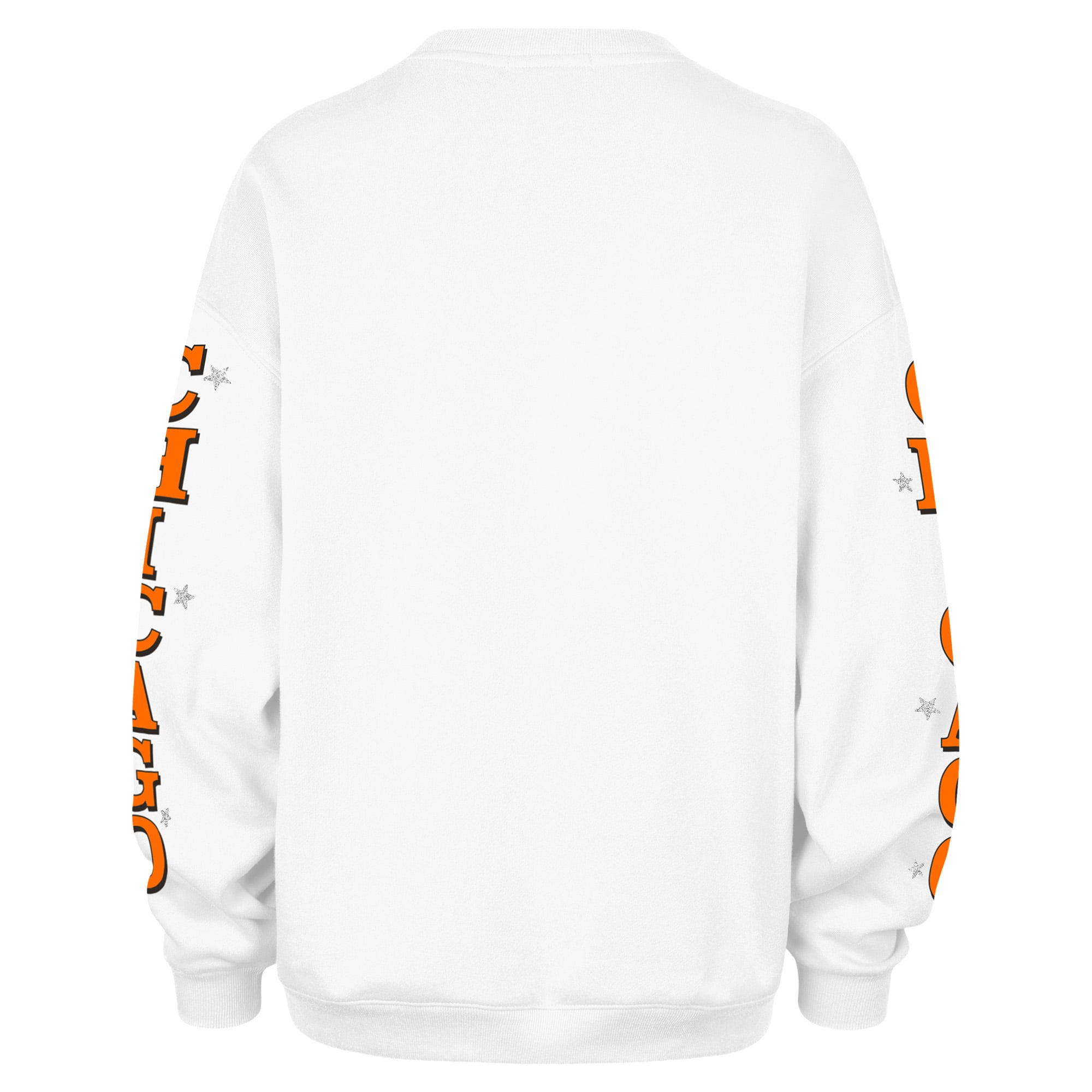 Sweat-shirt polaire oversize Chicago Bears blanc « 47 » pour femme