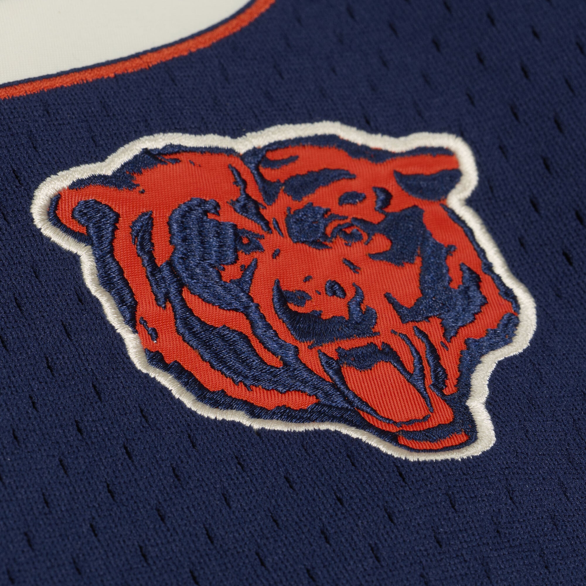 Women's Mitchell & Ness Navy Chicago Bears Retro Roots Baseball Jersey