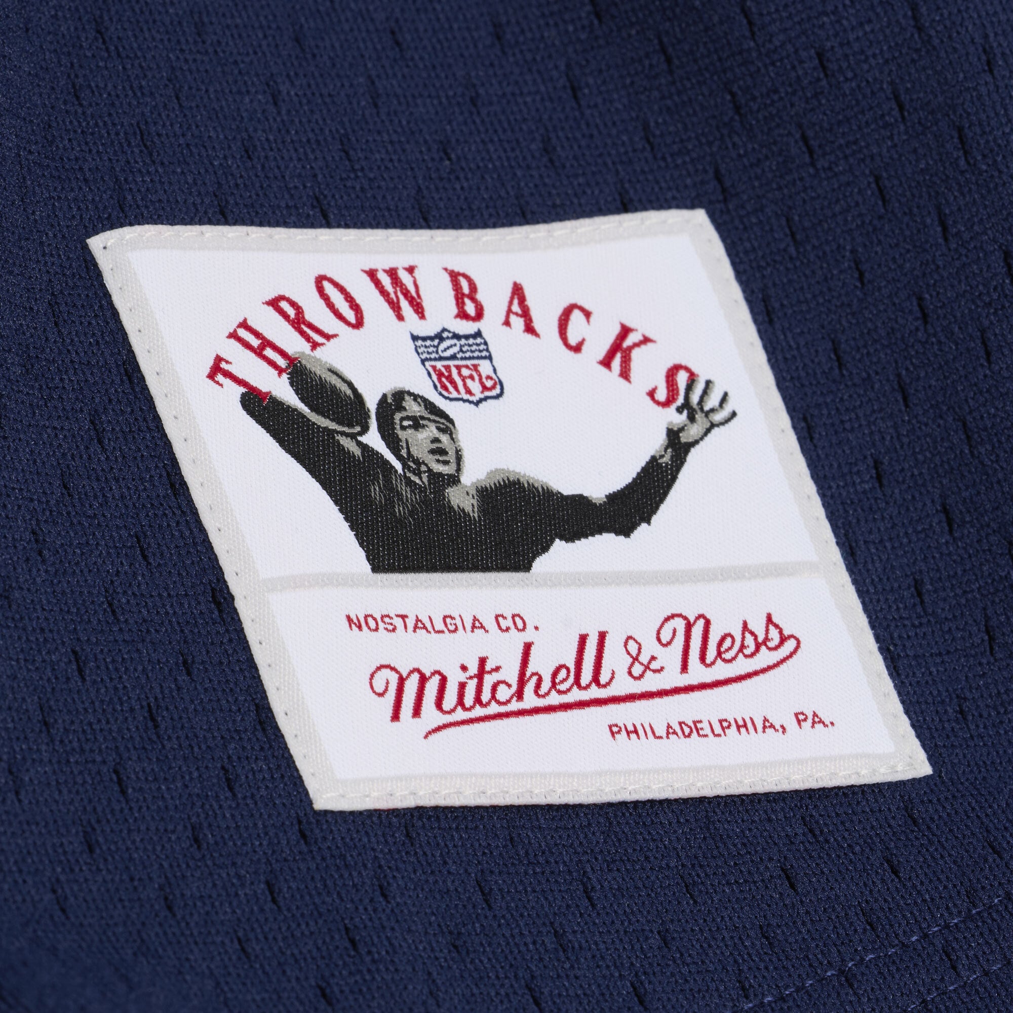 Women's Mitchell & Ness Navy Chicago Bears Retro Roots Baseball Jersey