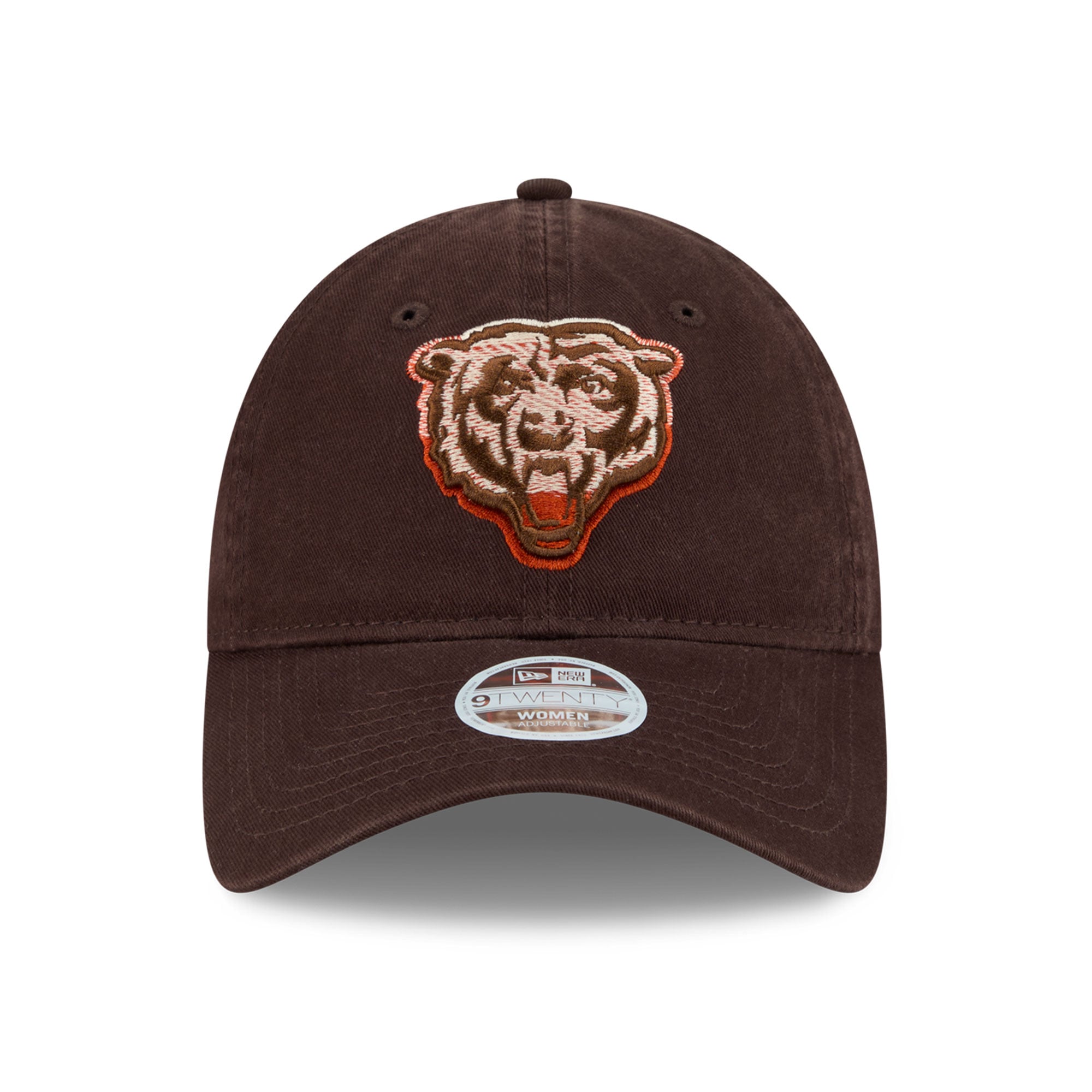 Women's New Era Brown Chicago Bears Pumpkin Spice 9TWENTY Adjustable Hat