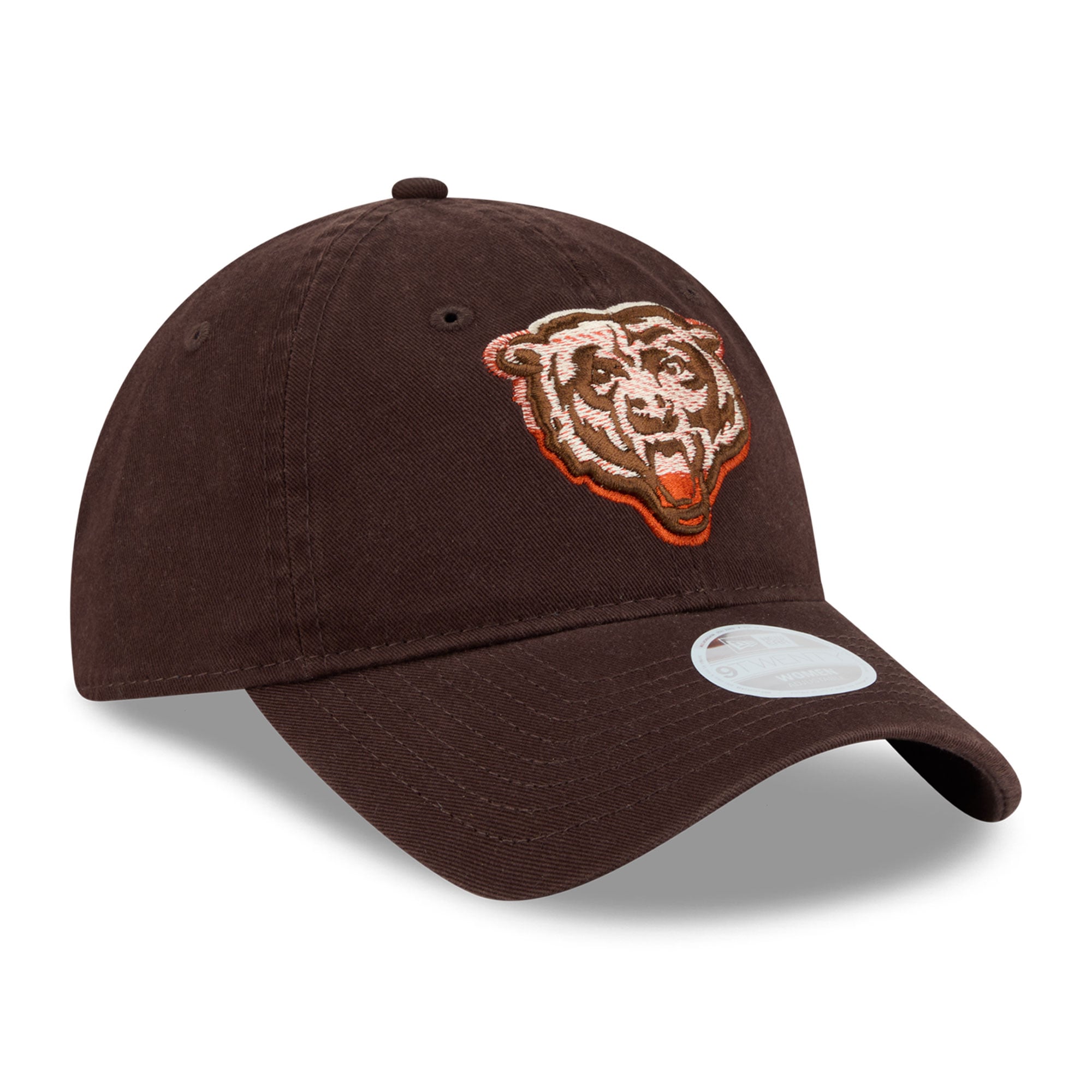Women's New Era Brown Chicago Bears Pumpkin Spice 9TWENTY Adjustable Hat