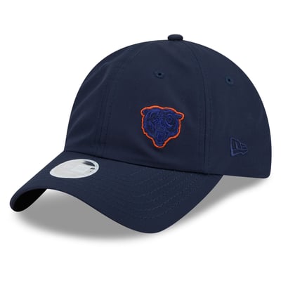 Chicago Bears New Era Women's 2026 Rivalries Collection Pony Tail Adjustable Hat - Navy