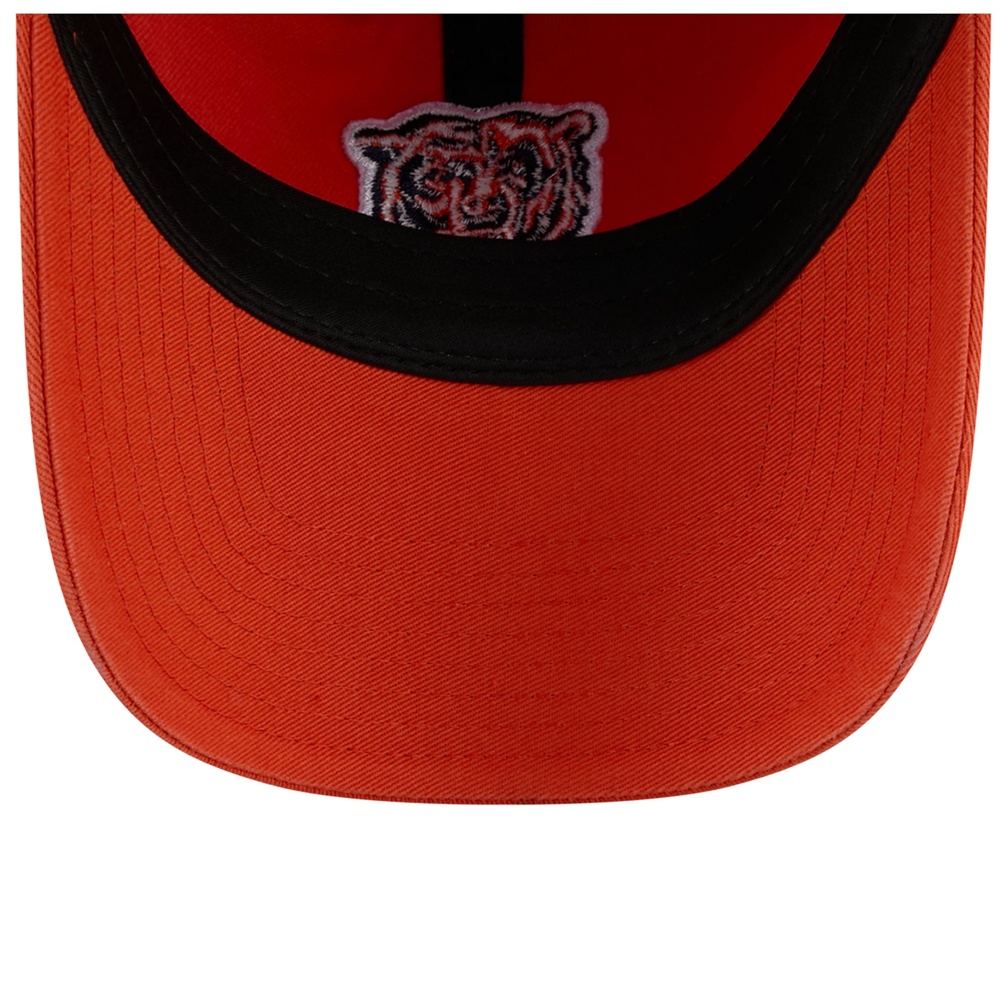 Casquette New Era orange Chicago Bears pour femme, style rétro, classique et ajustable