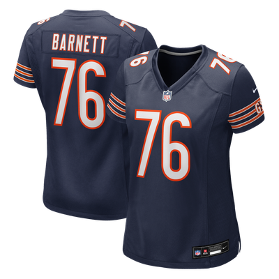 Caden Barnett Chicago Bears Nike Women's Team Game Jersey - Navy