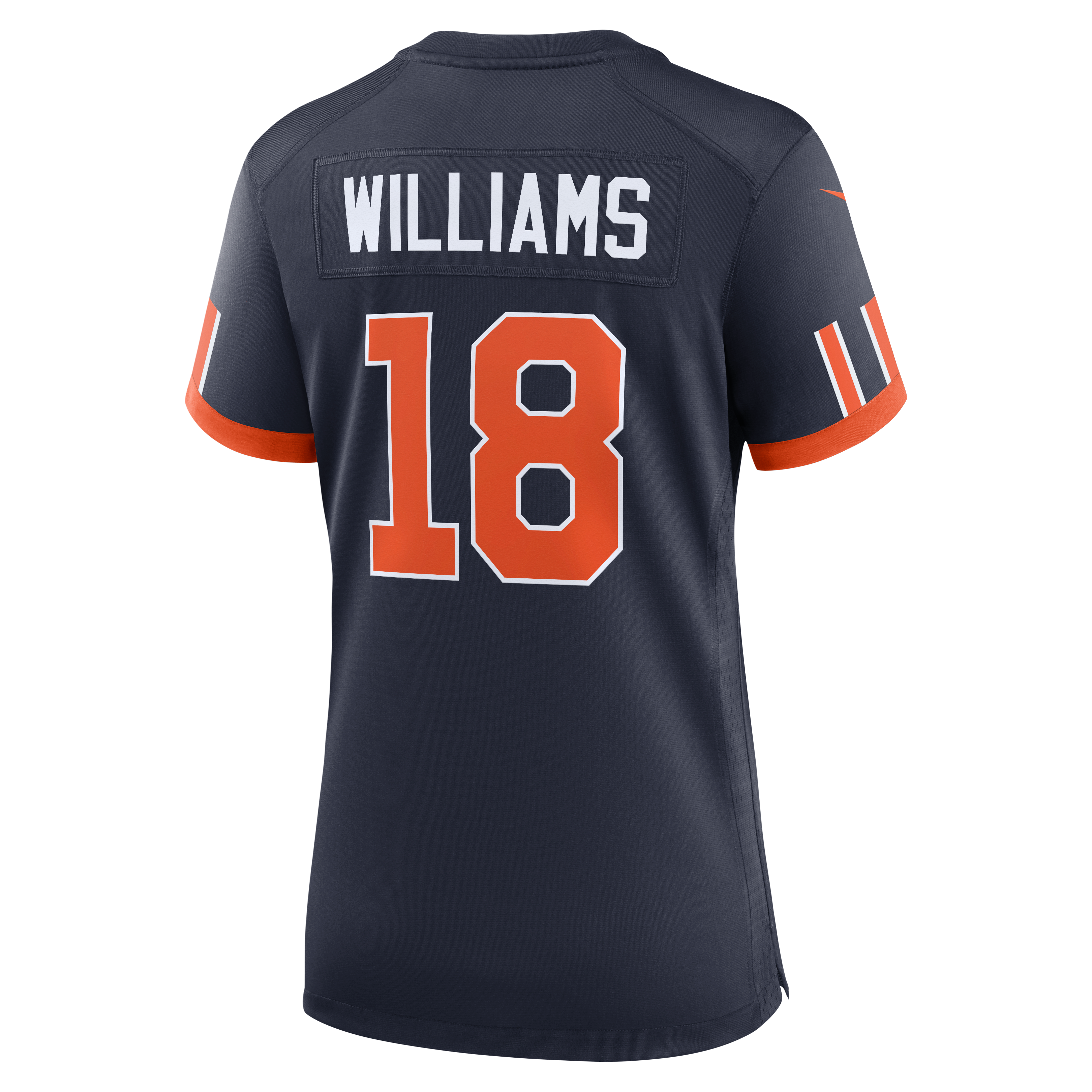 Women's Nike Caleb Williams Navy Chicago Bears 2026 Rivalries Collection Game Jersey