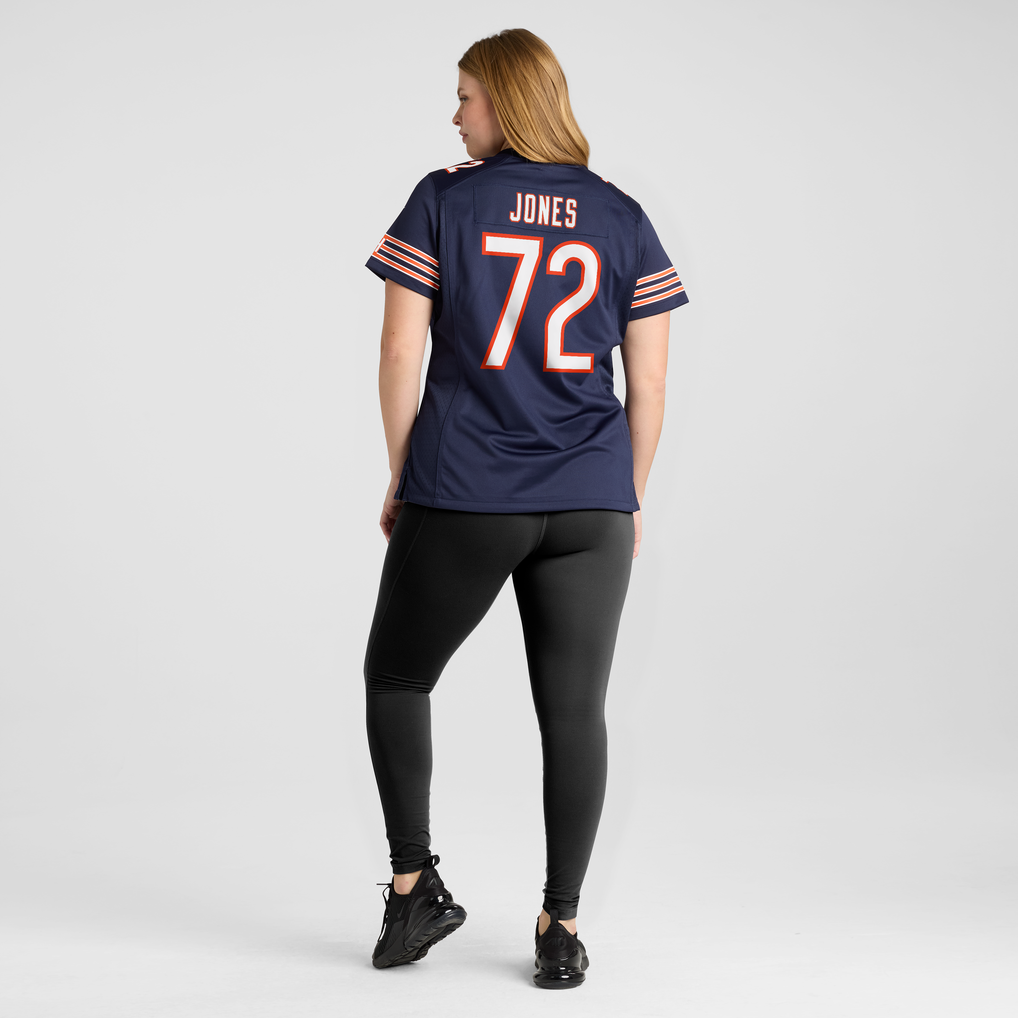 Women's Nike Christian Jones Navy Chicago Bears Team Game Jersey