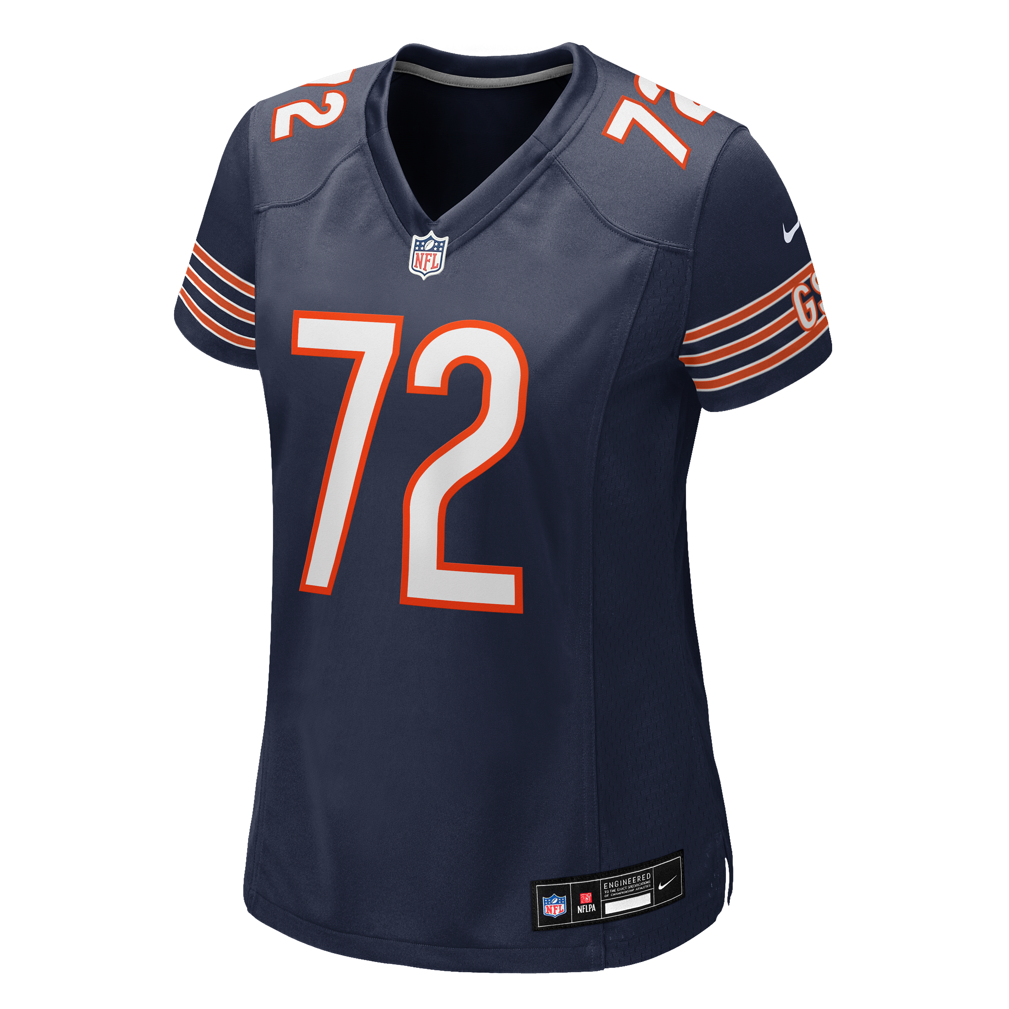 Women's Nike Christian Jones Navy Chicago Bears Team Game Jersey