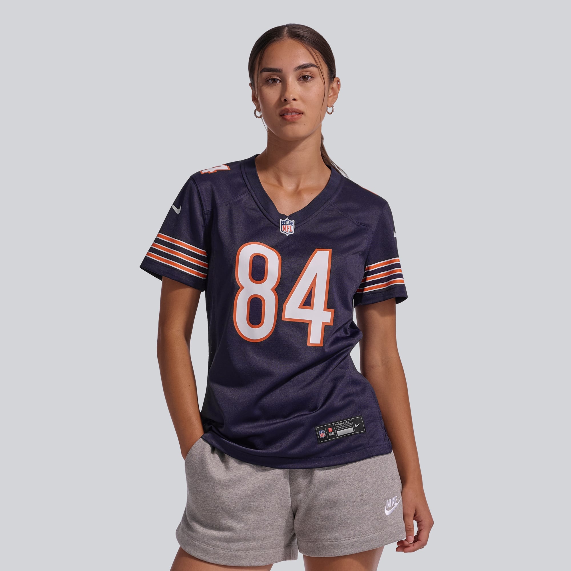 Maillot alternatif Nike Colston Loveland blanc des Bears de Chicago pour femmes